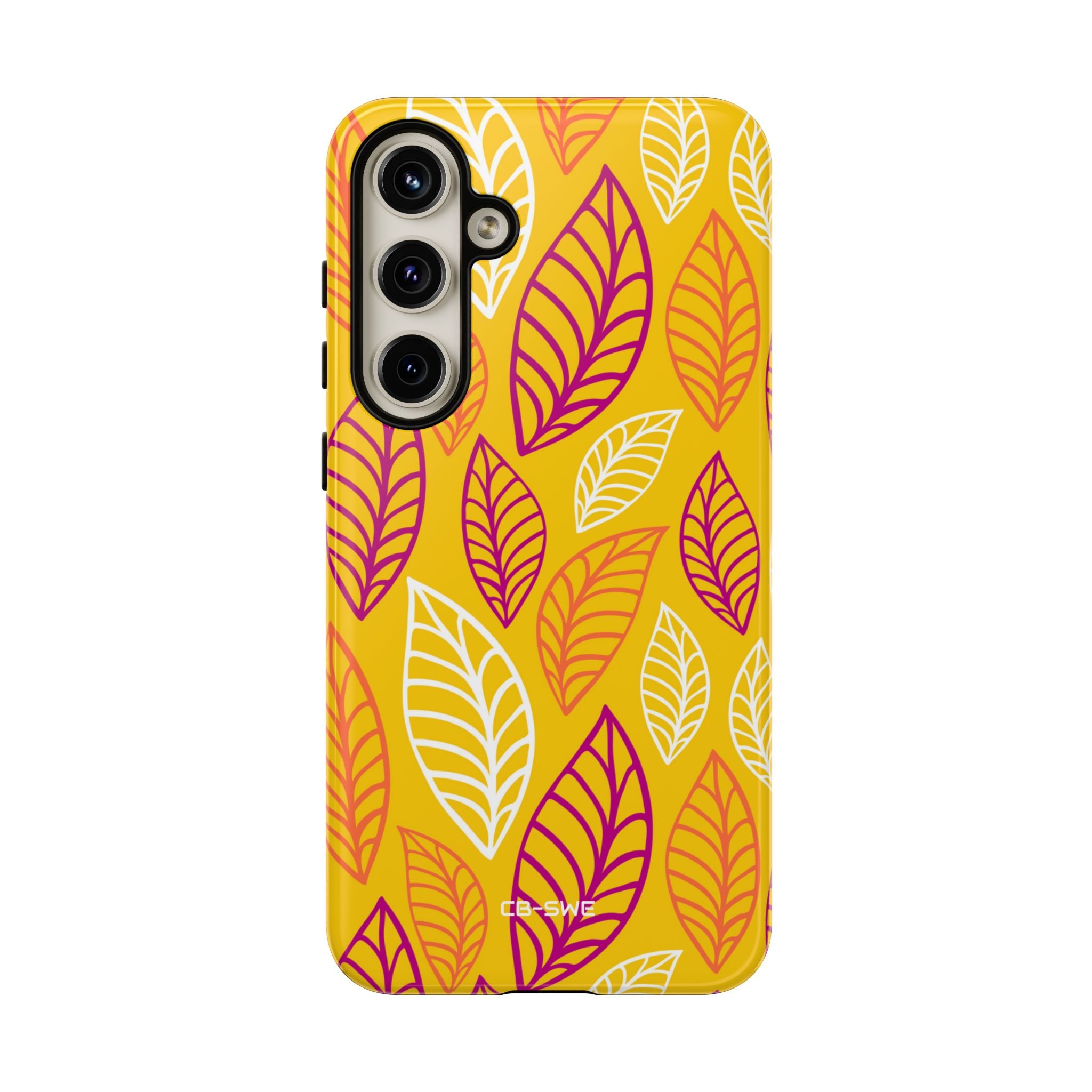 Vibrant Leaf Symphony - Samsung Case