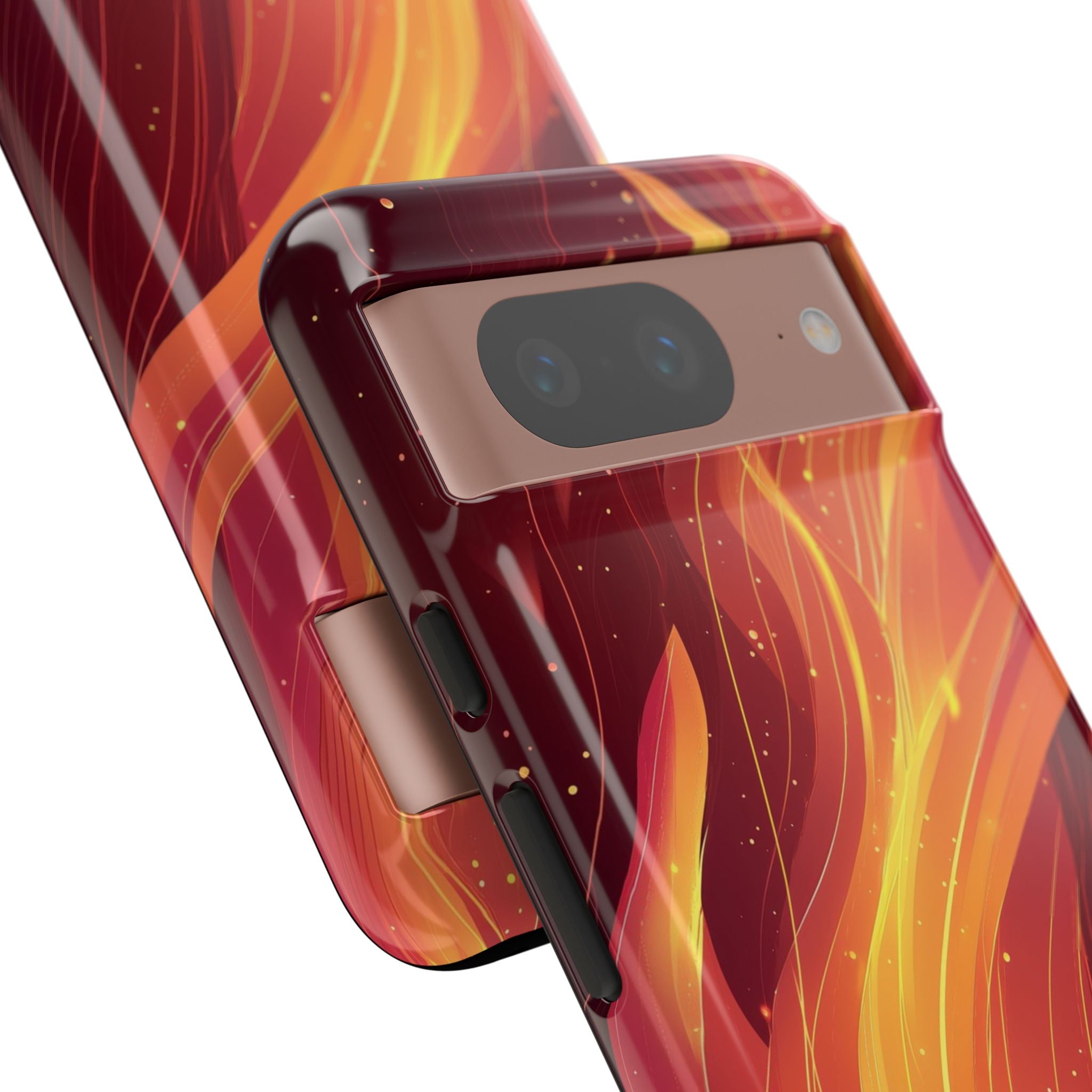 Flames Dance Upward - Google Pixel Case