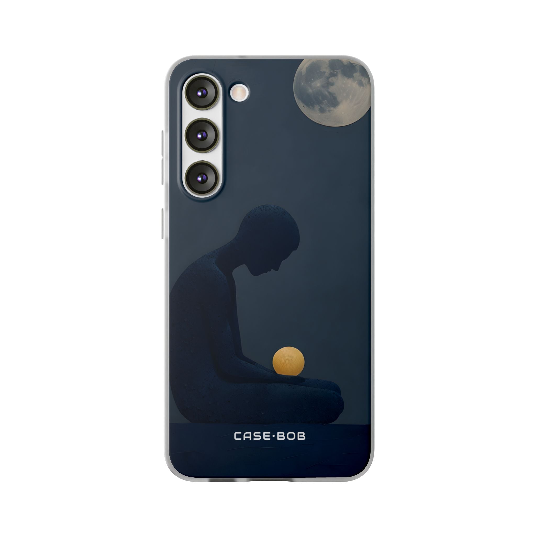 Moonlit Contemplation Samsung S23 Plus Case - Soft
