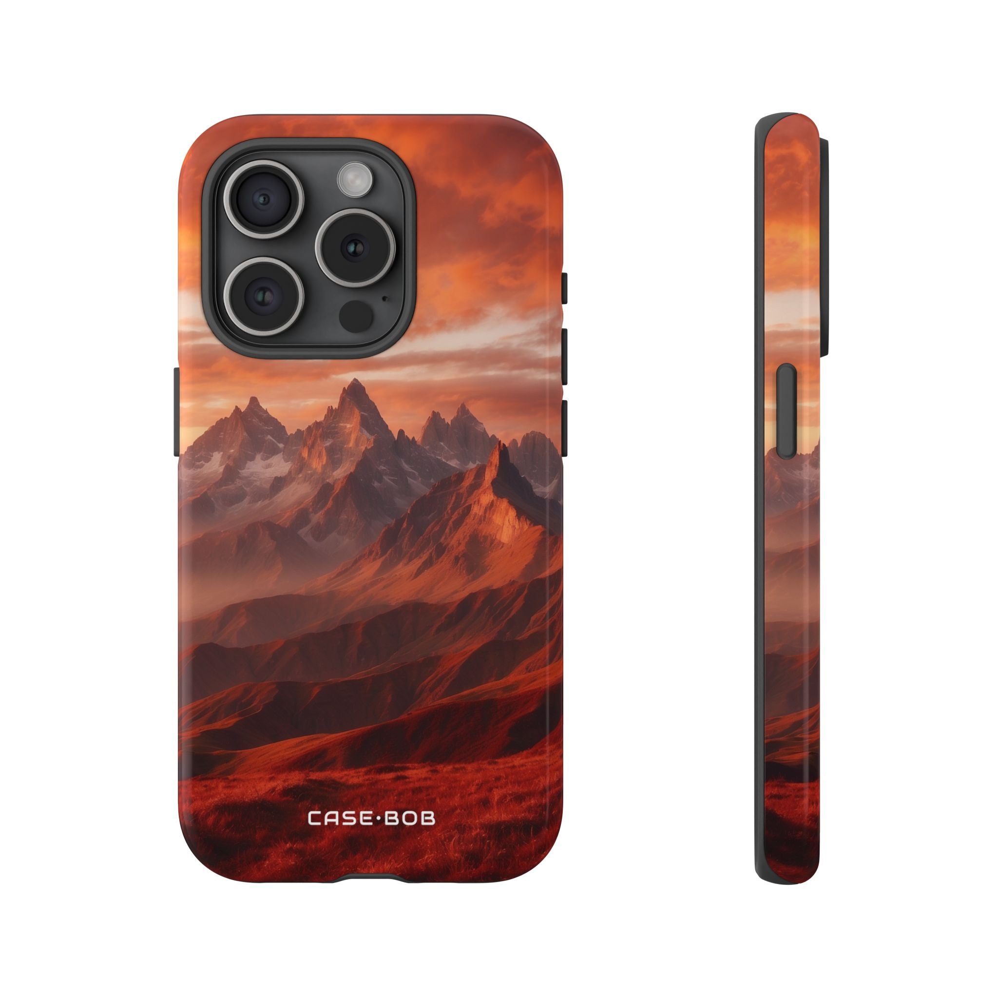 Jagged Glow iPhone 15 Pro Case - Tough