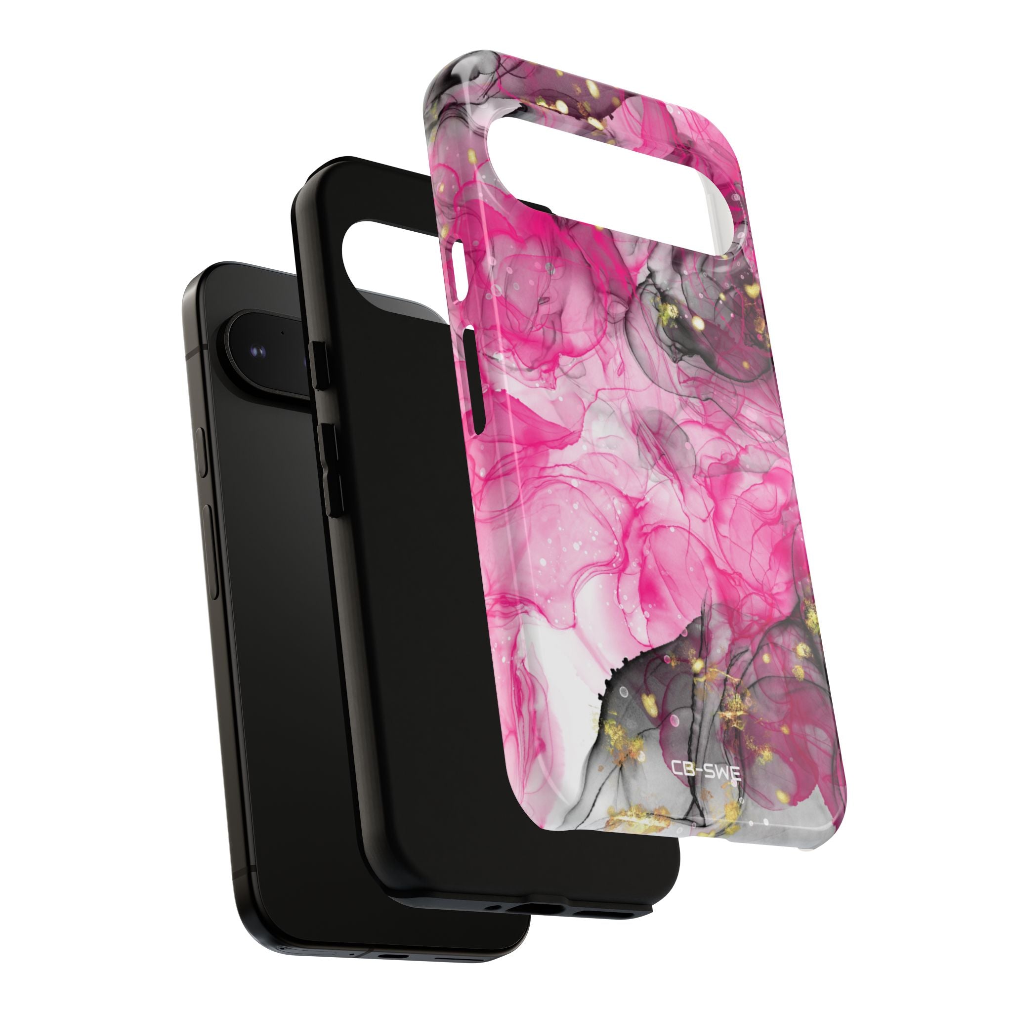 Vibrant Pink Swirls - Google Pixel Case