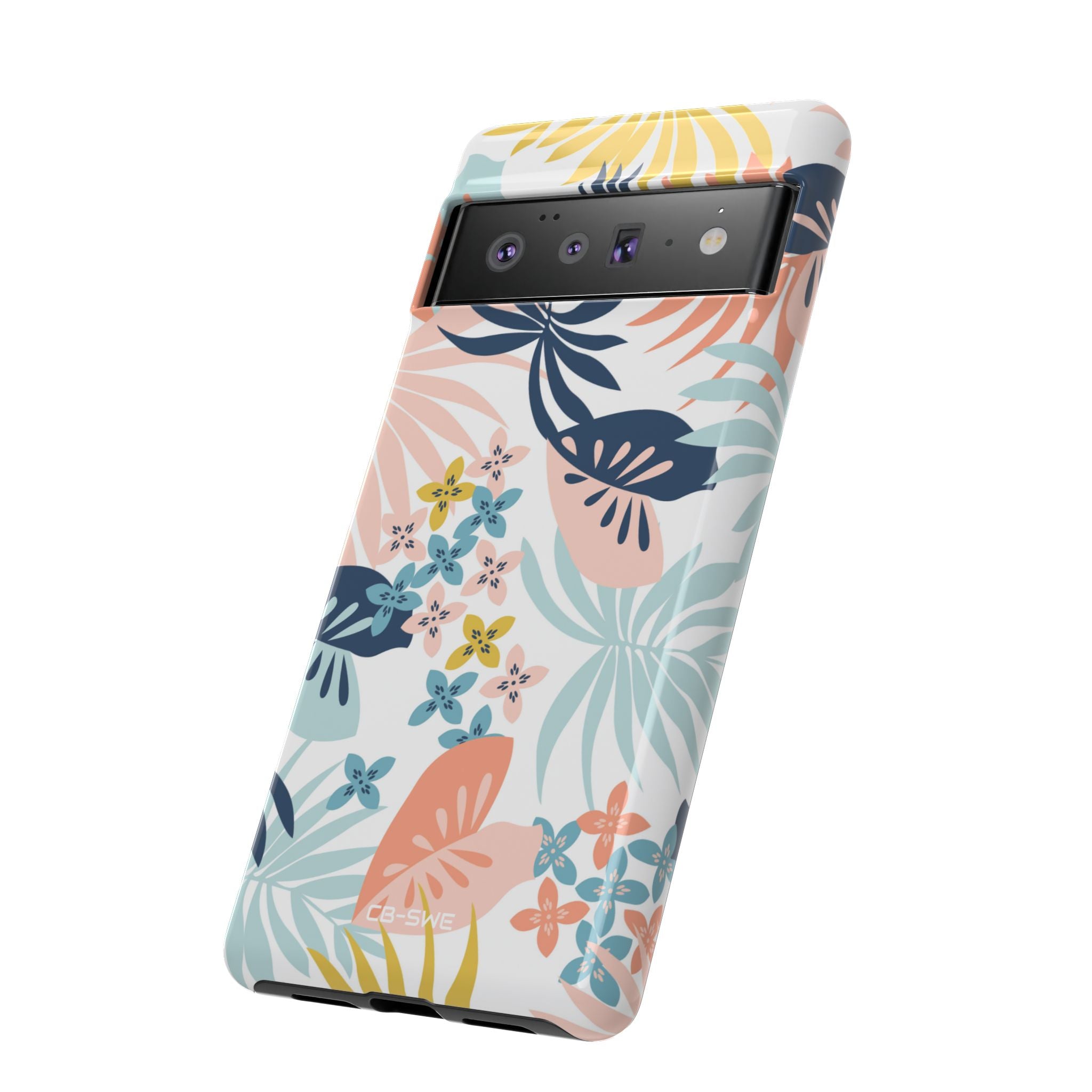 Tropical Foliage Blooms - Google Pixel Case