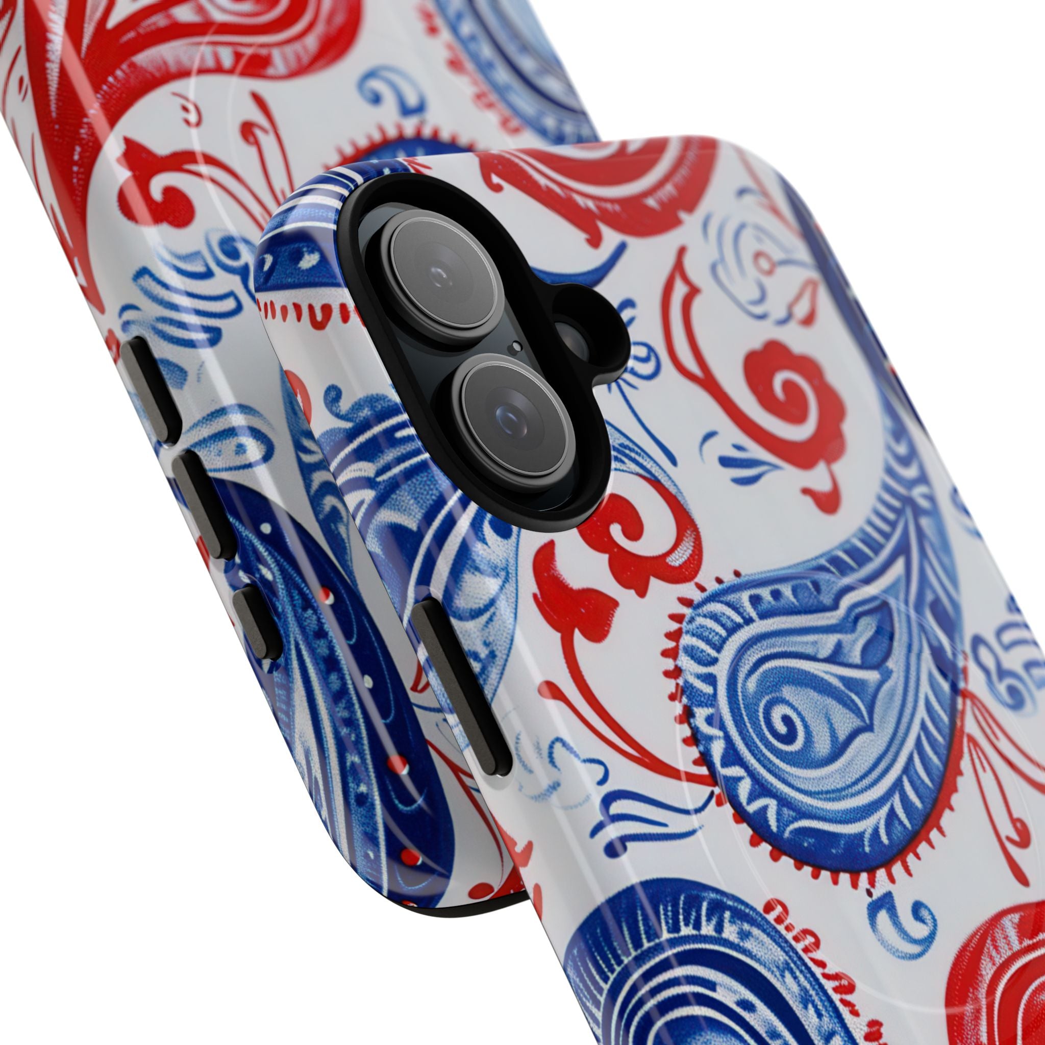 Vibrant Paisley Swirls iPhone 16 - Tough+