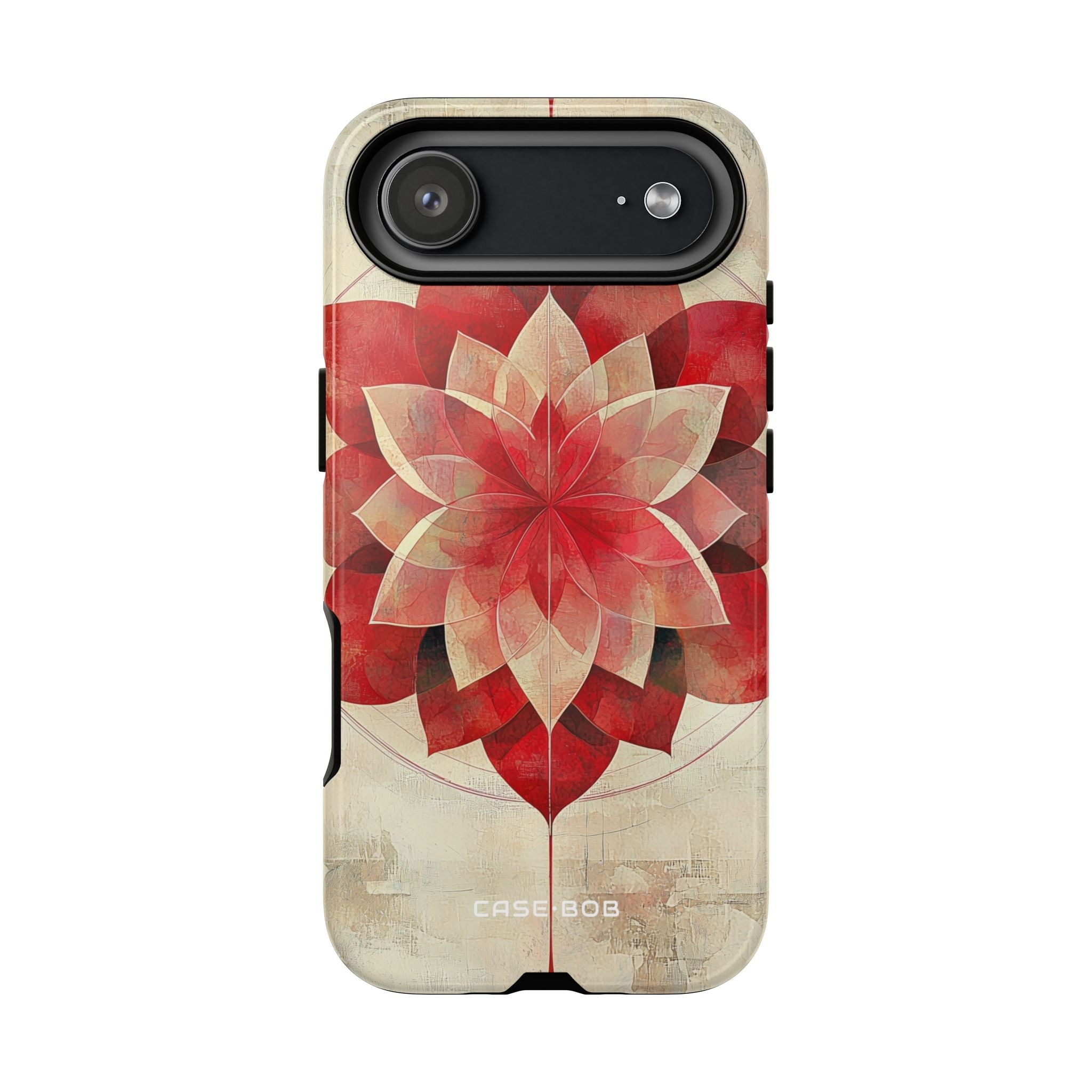 Crimson Bloom iPhone 17 Air Case - Tough