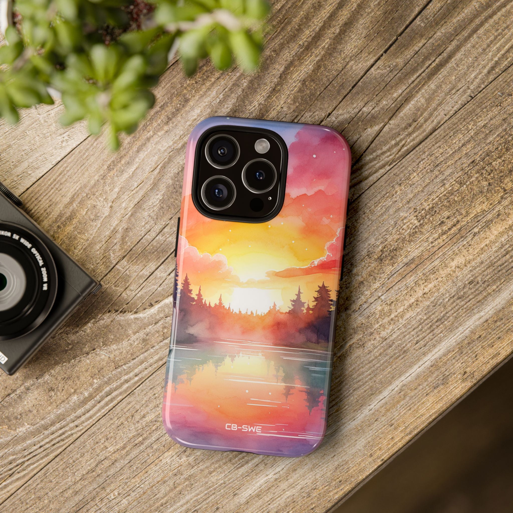 Sunset Reflections Glow - iPhone Case