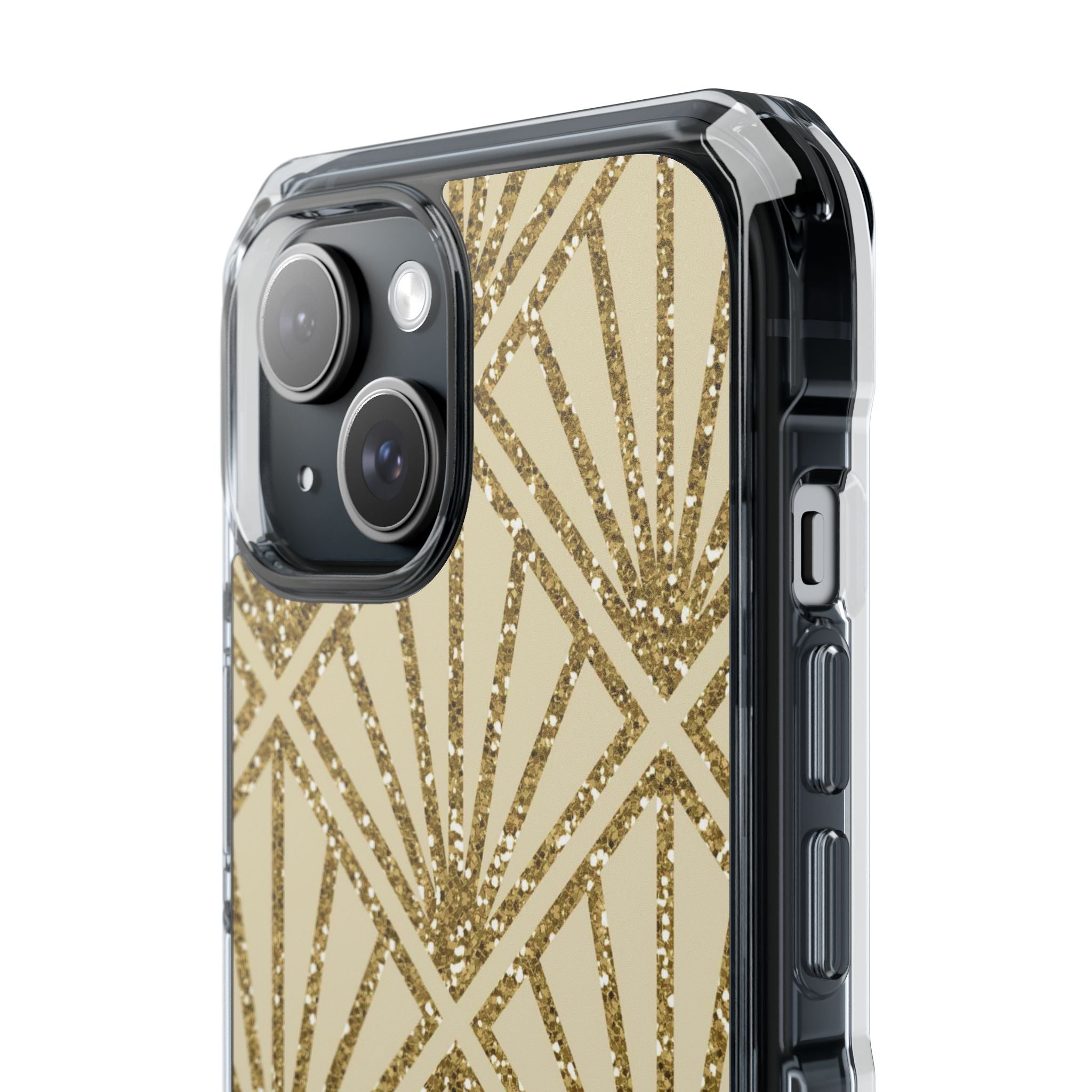 Golden Diamond Radiance iPhone 15 Case - Impact