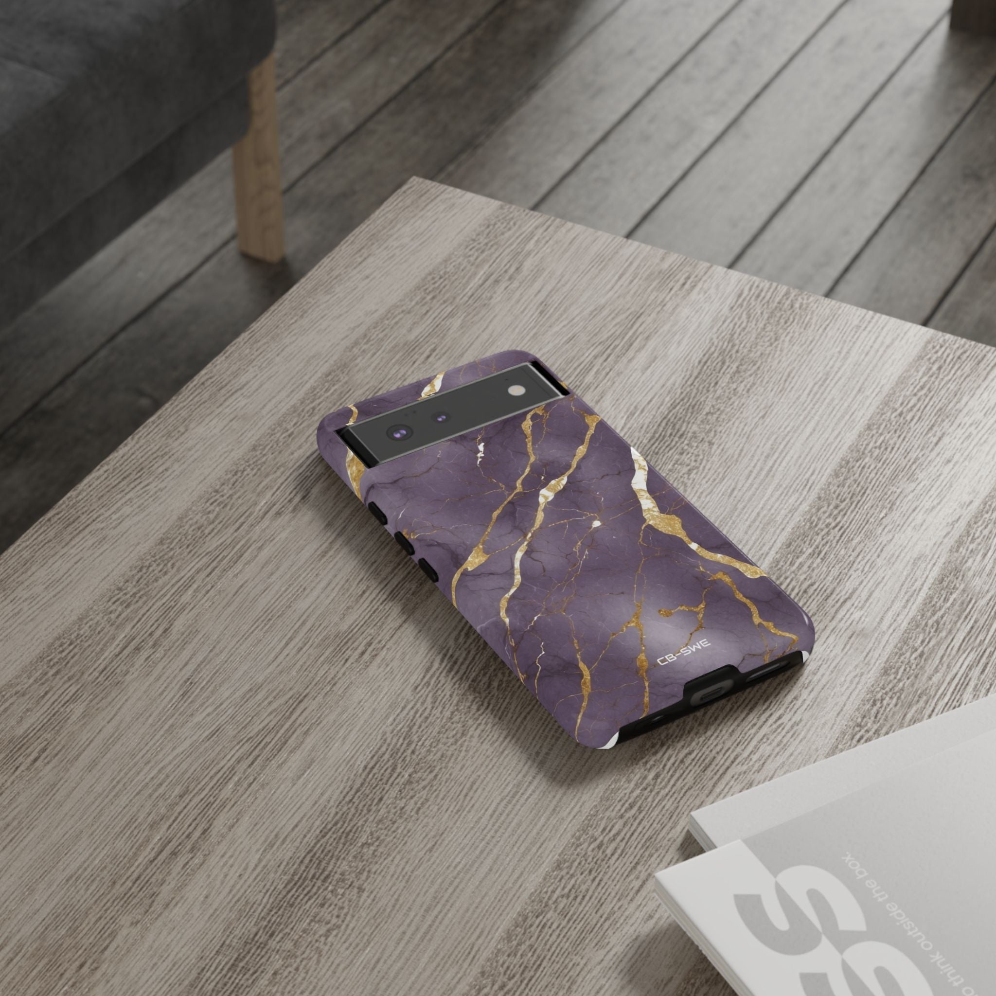 Golden Veins Flowing - Google Pixel Case