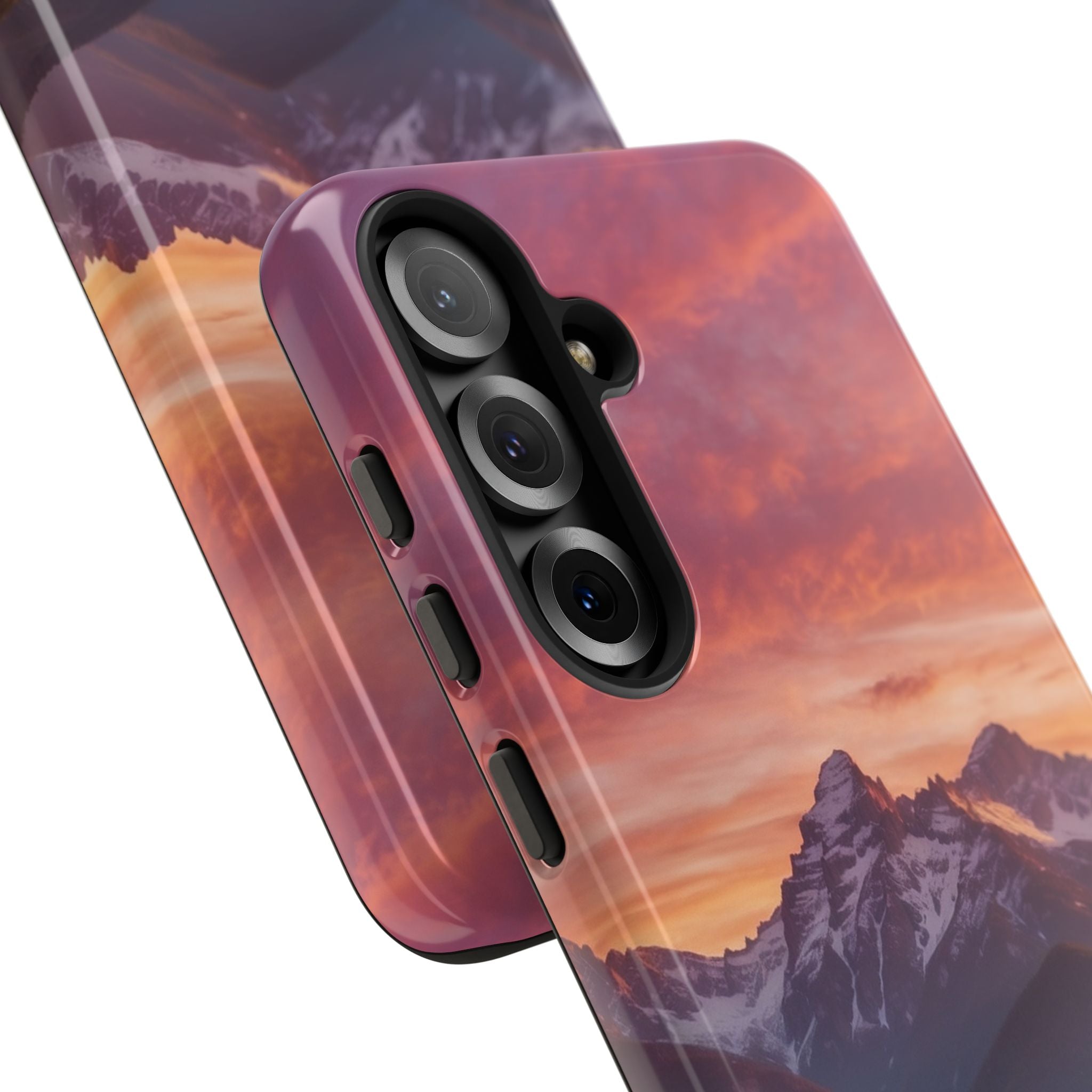 Mountain Peaks Glow - Samsung Case