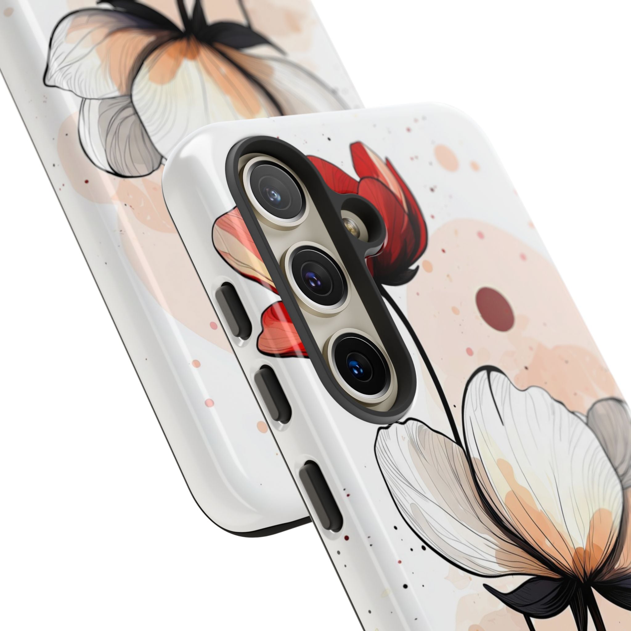 Vibrant Floral Elegance - Samsung Case