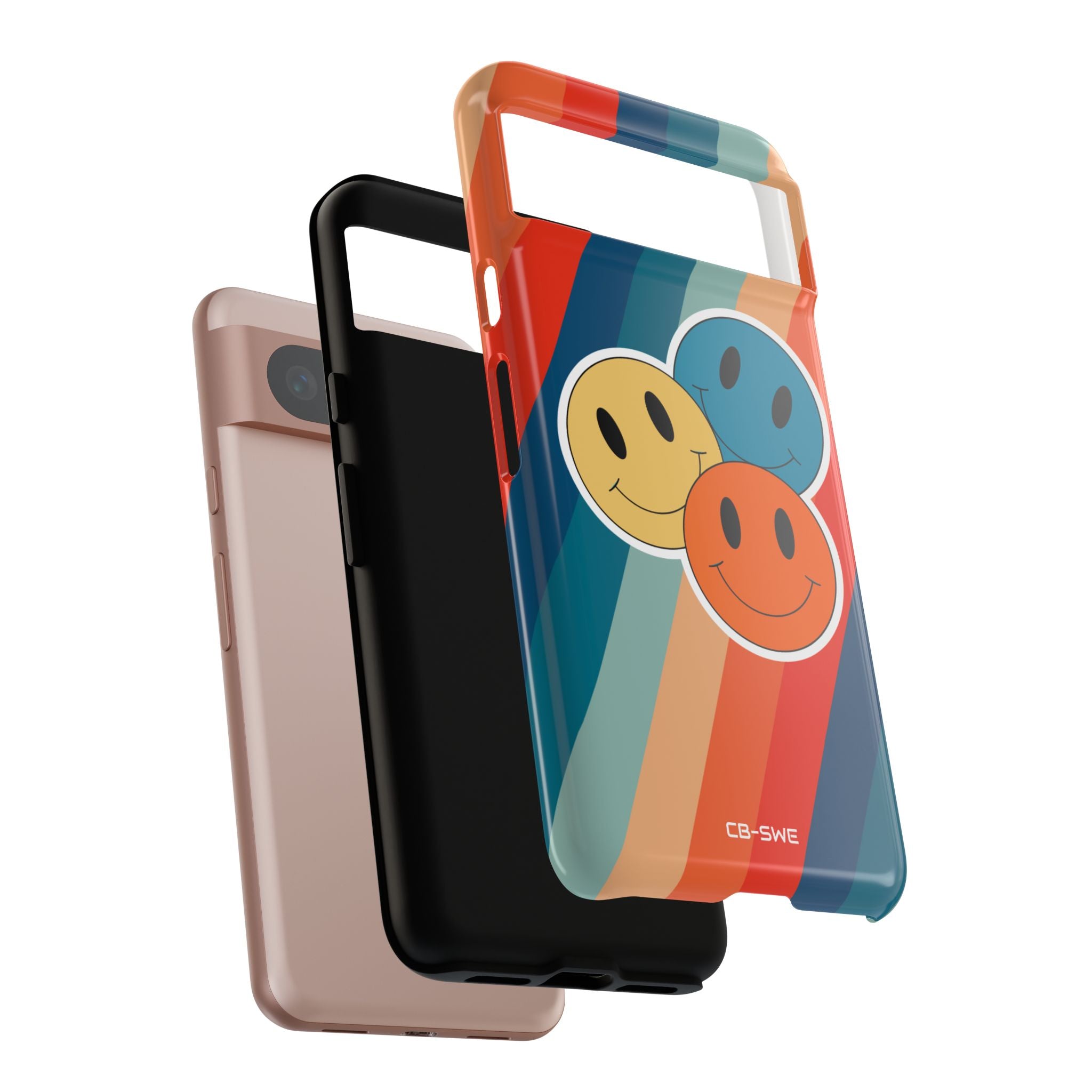 Retro Smiley Harmony - Google Pixel Case