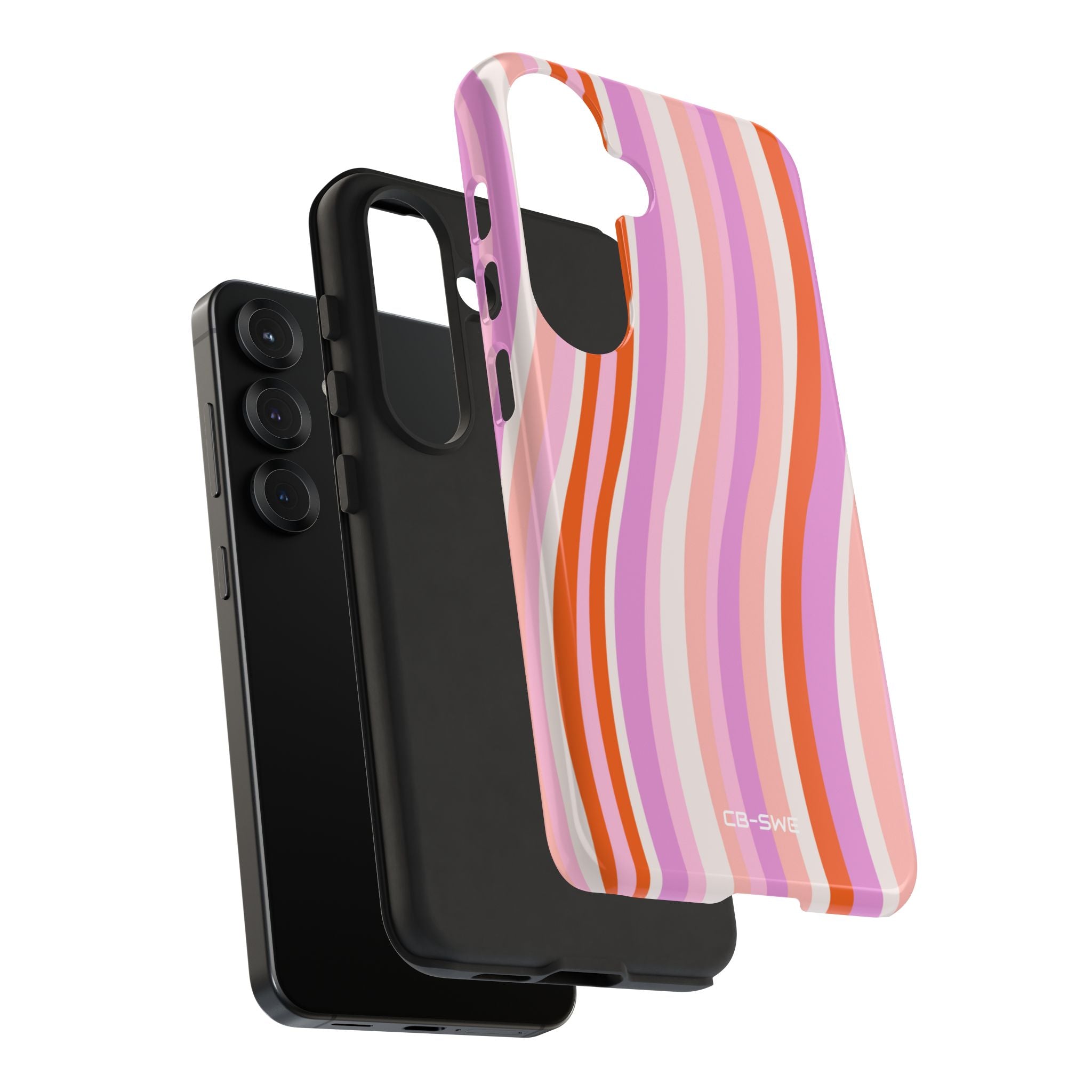 Vibrant Wave Symphony - Samsung Case
