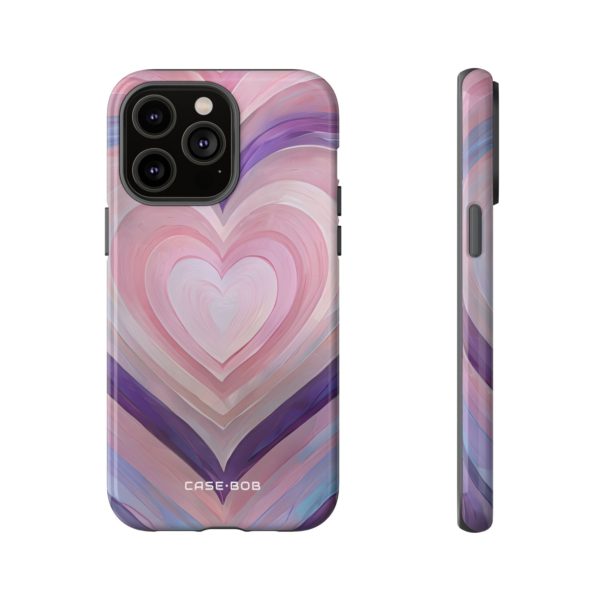 Radiant Heartbrush iPhone 14 Pro Max Case - Tough
