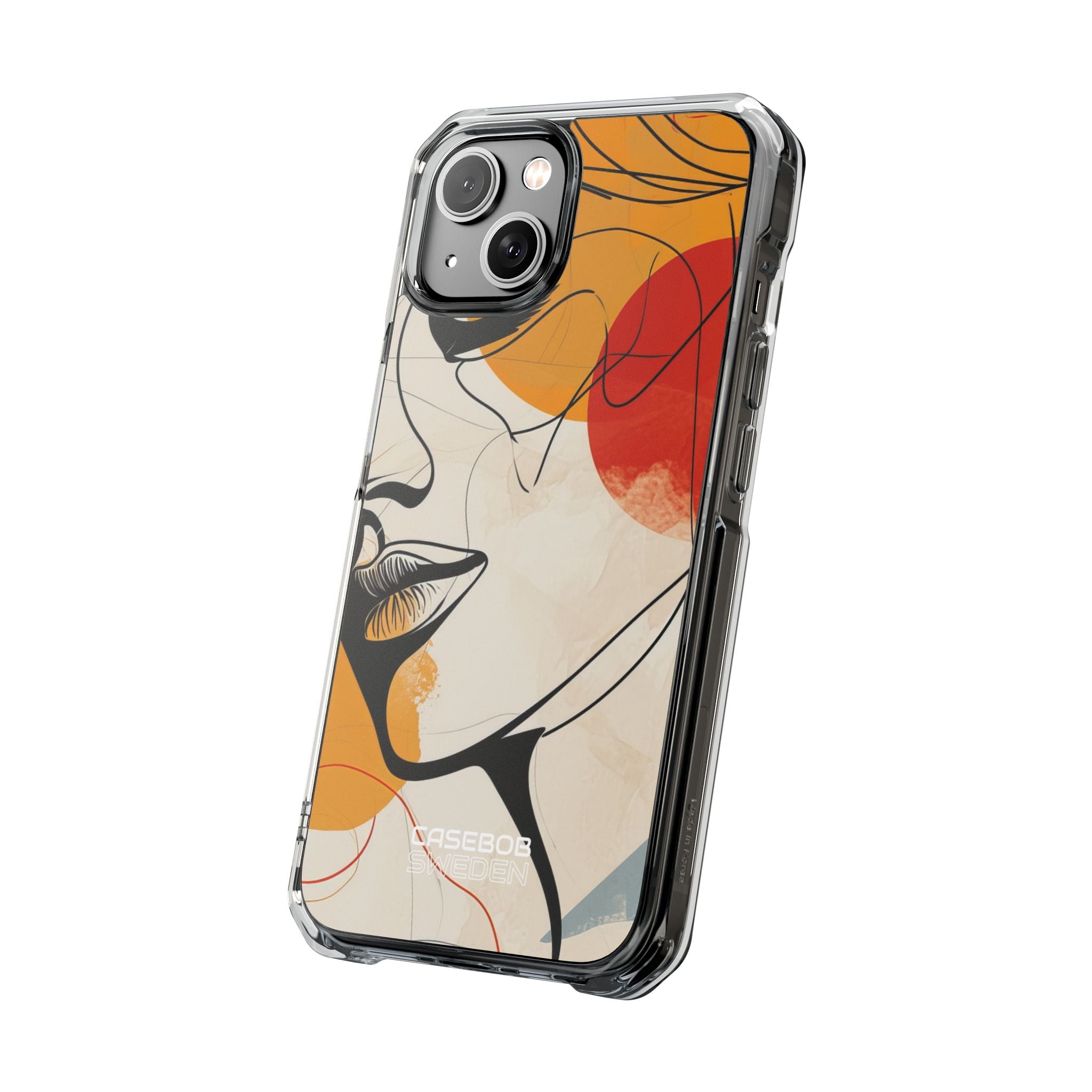 Fluid Face Lines iPhone 14 - Impact Clear+