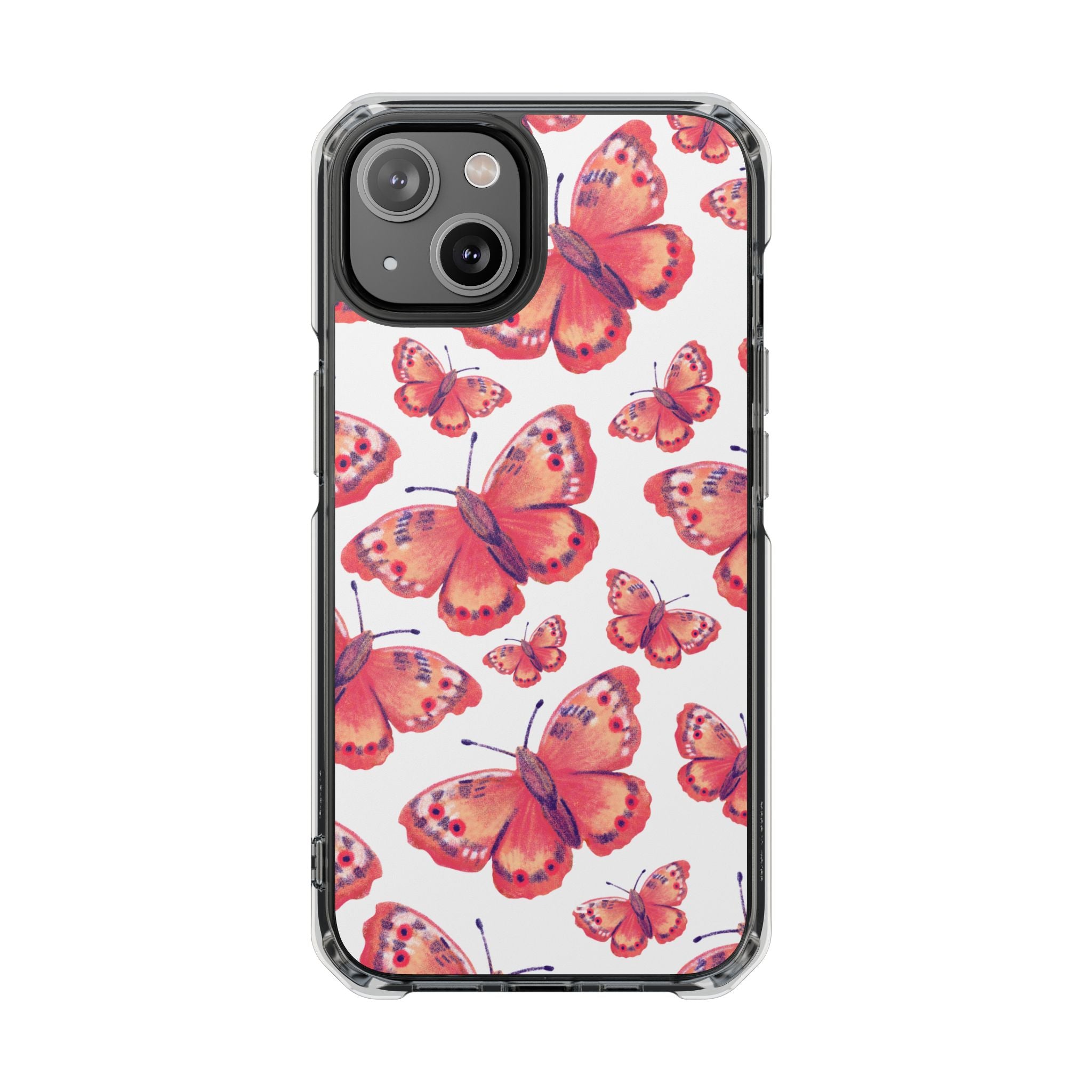 Vibrant Butterfly Dance iPhone Case - Impact
