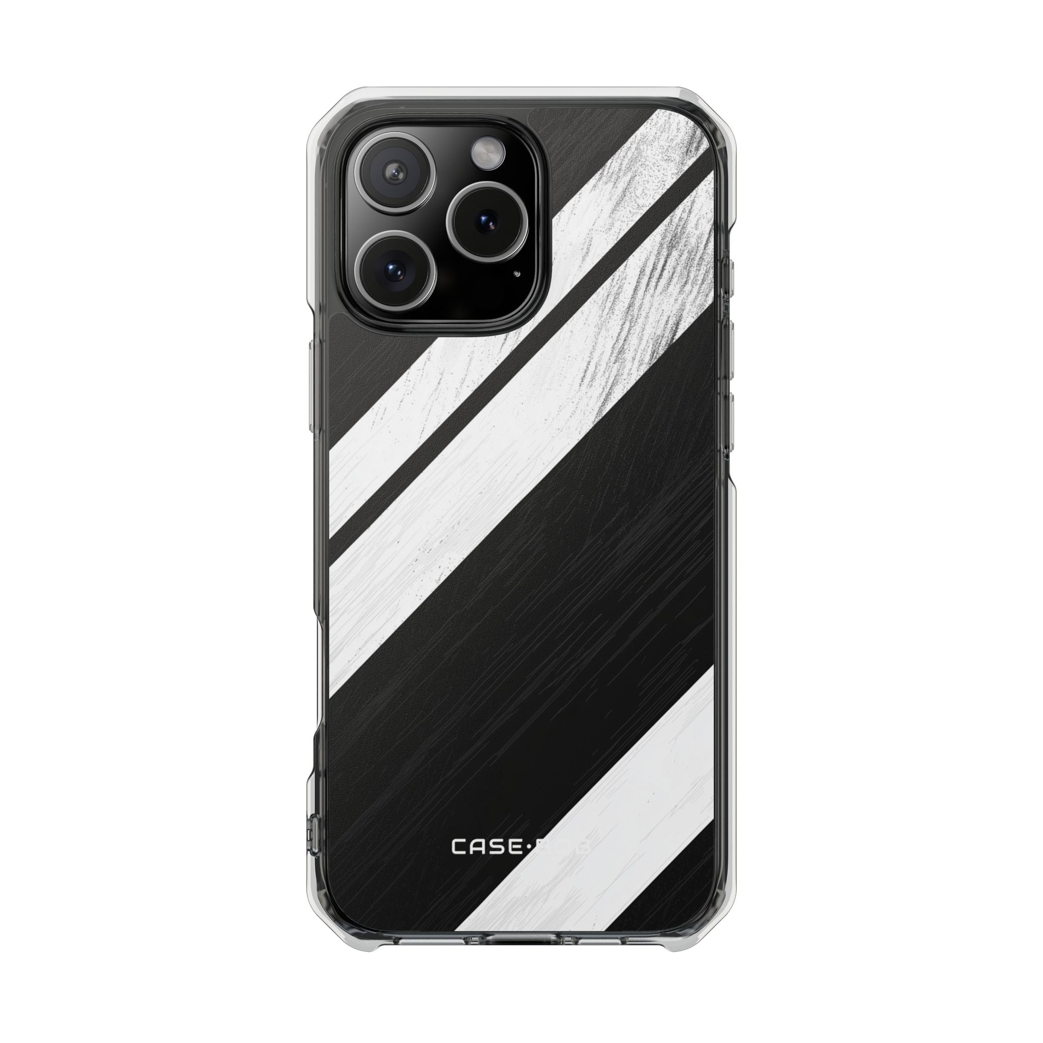 Distressed Stripe Motion iPhone 16 Pro Max Case - Impact