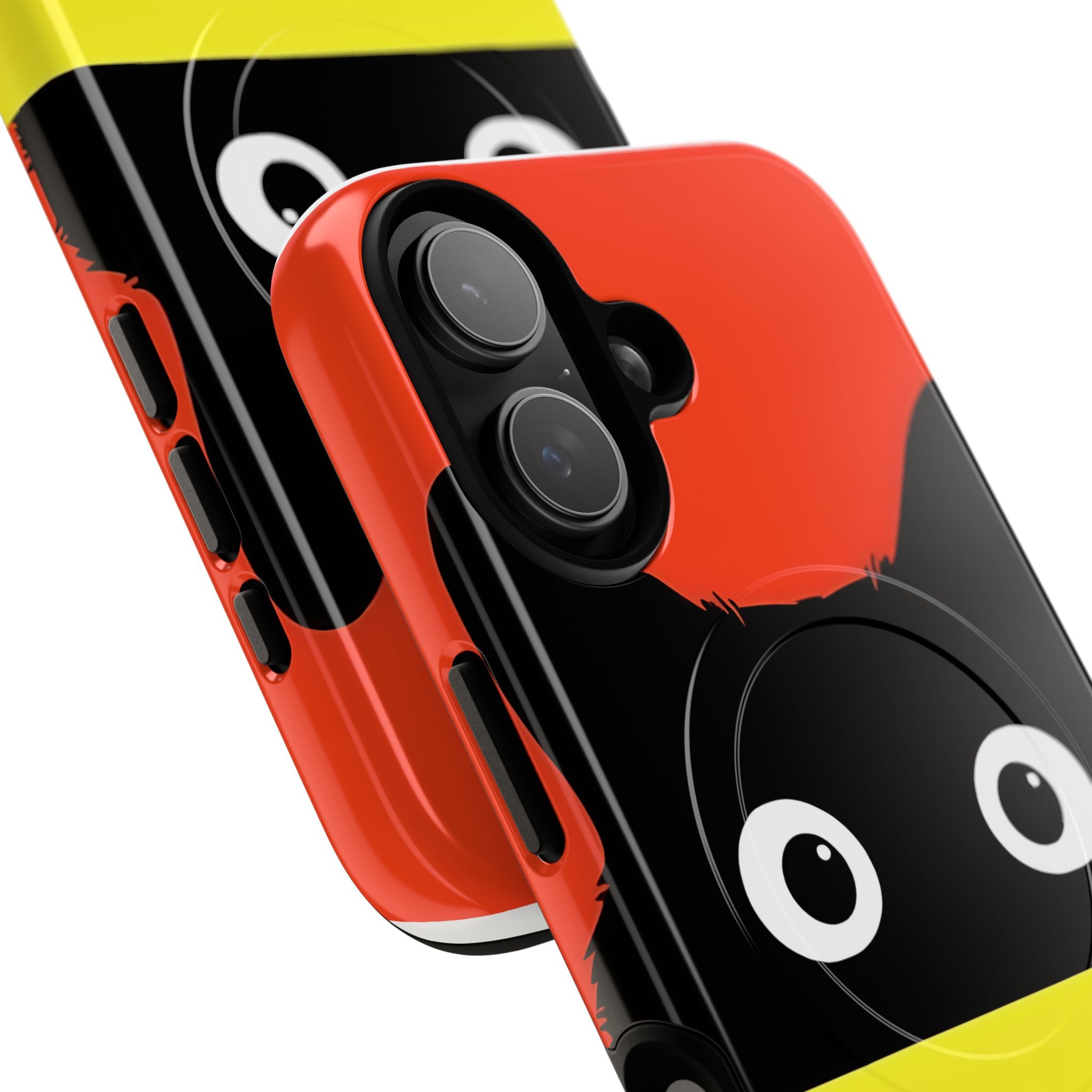 Peekaboo Cat Crimson iPhone 17 Case - Tough+