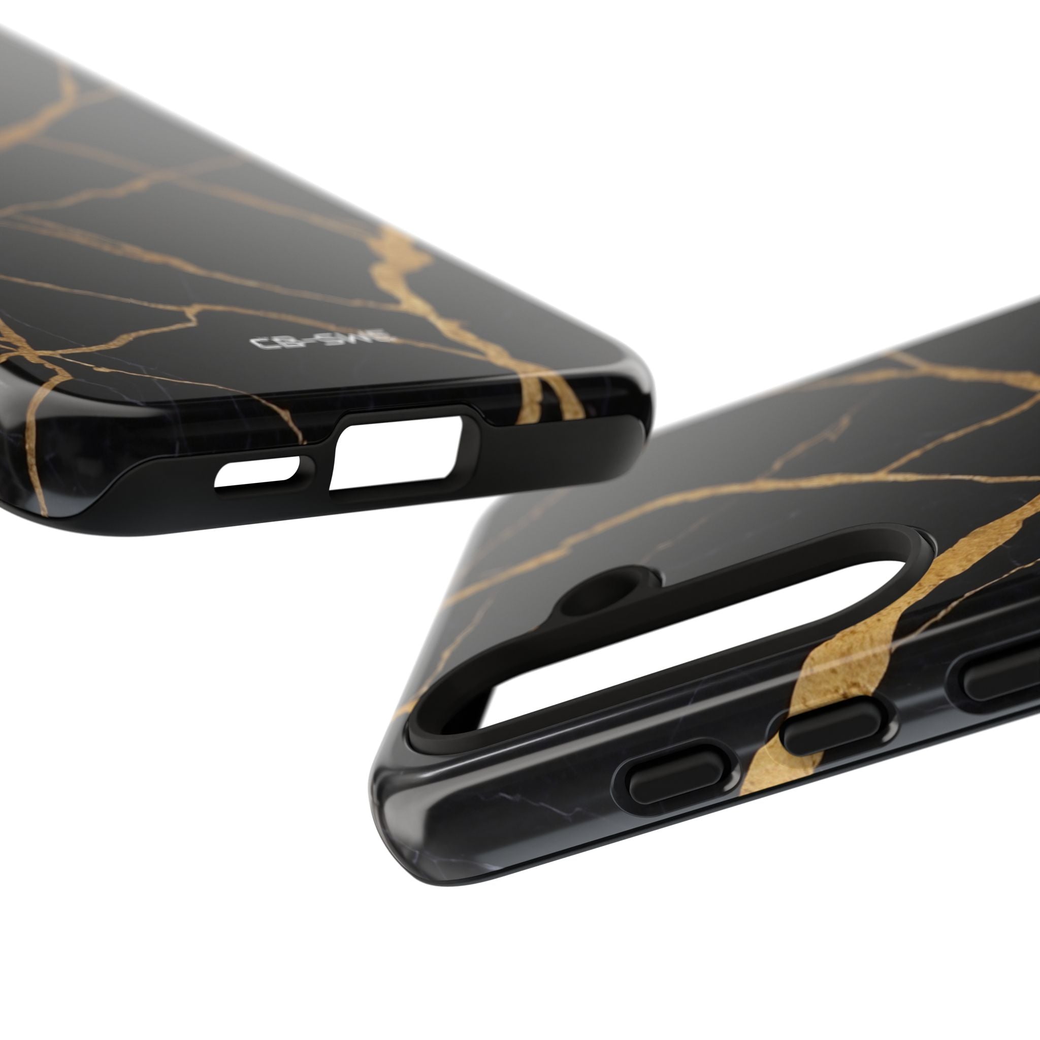 Golden Veins Twist - Samsung Case