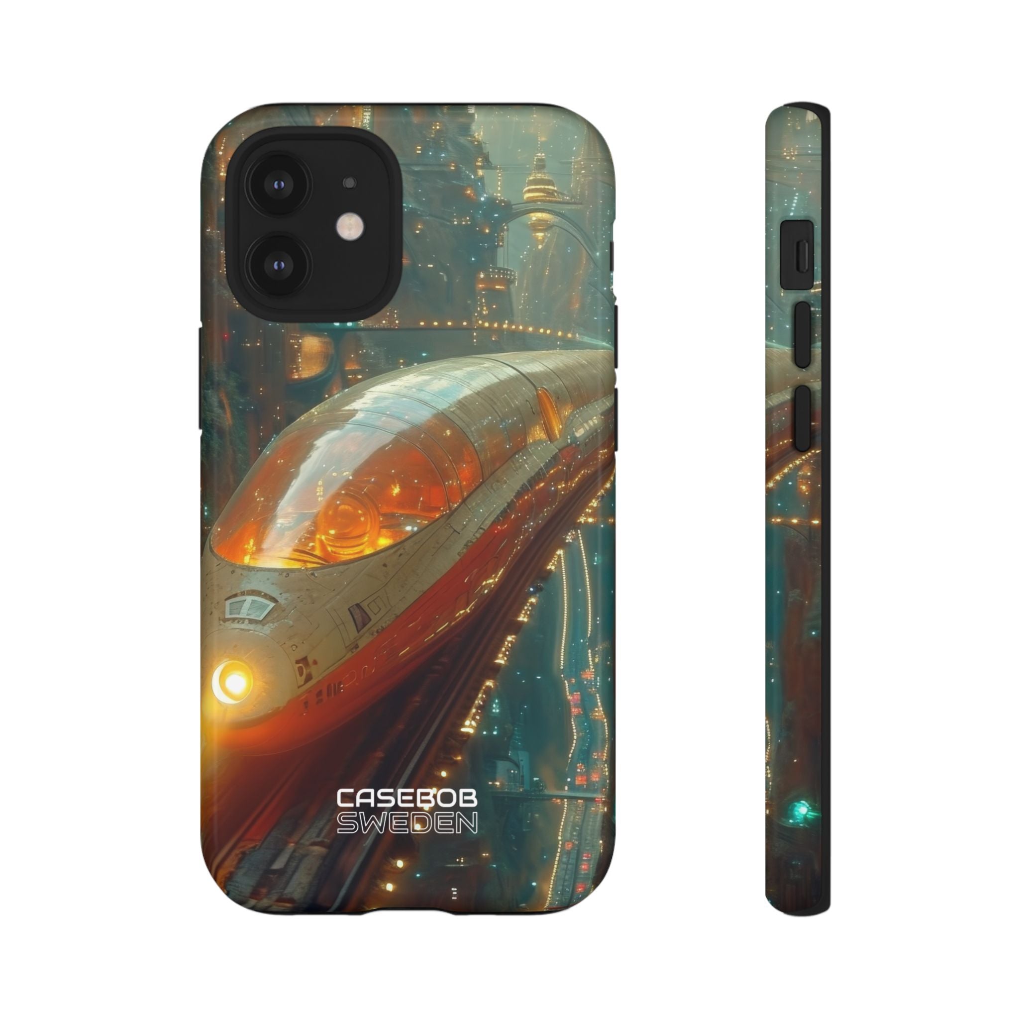 Futuristic Train Odyssey iPhone 12 - Tough