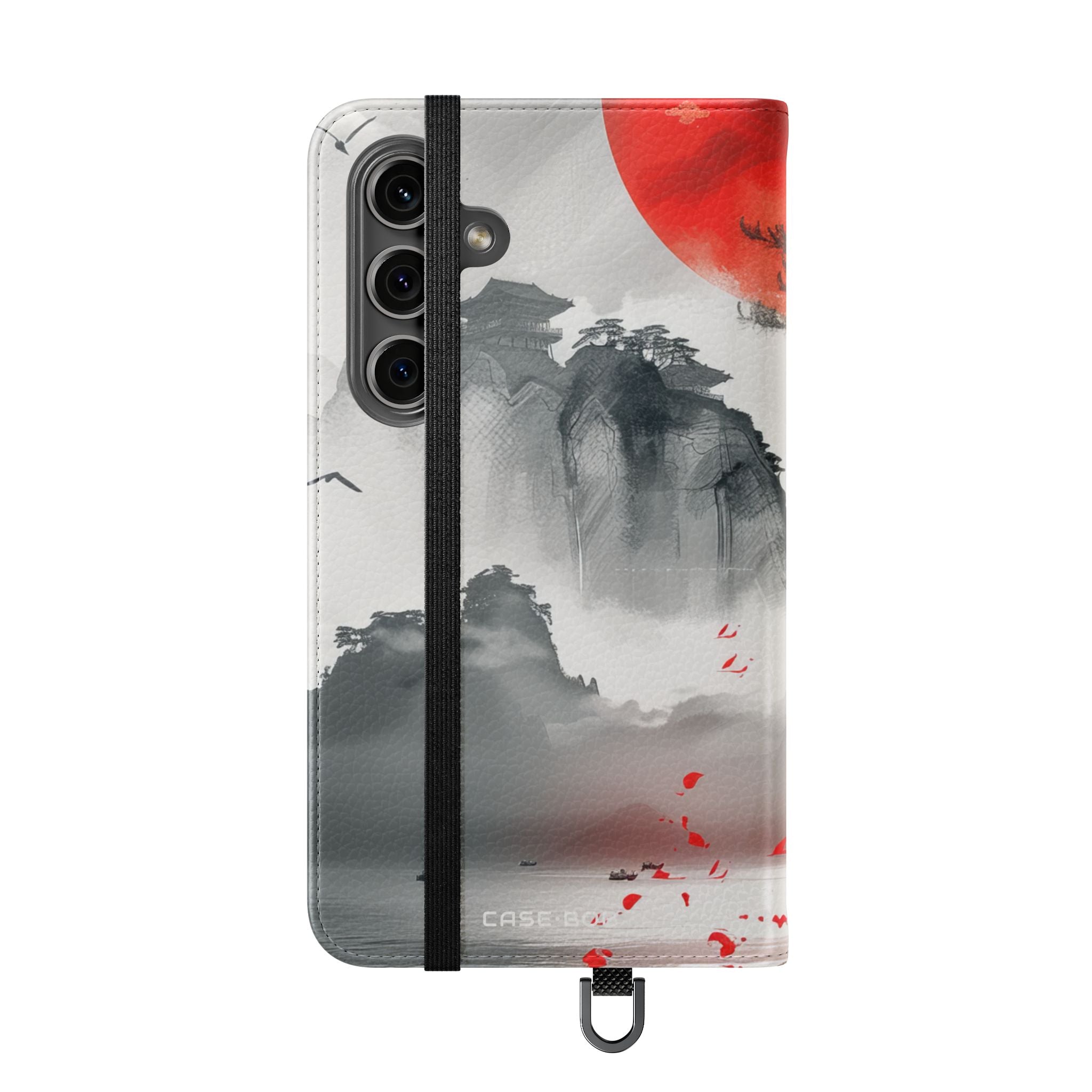Red Sun Serenity - Samsung S24 Case - Wallet