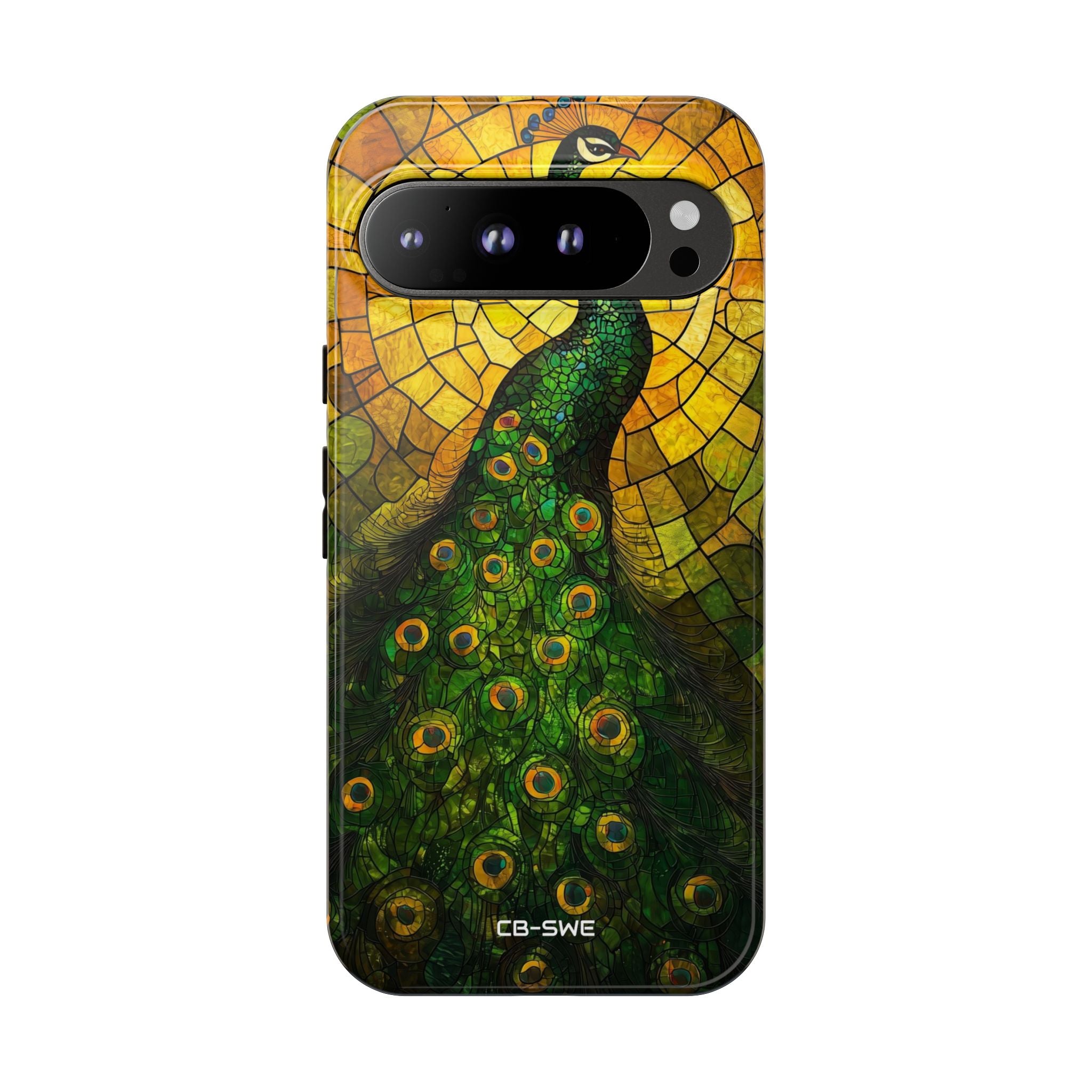 Peacock Spreads Light - Google Pixel Case