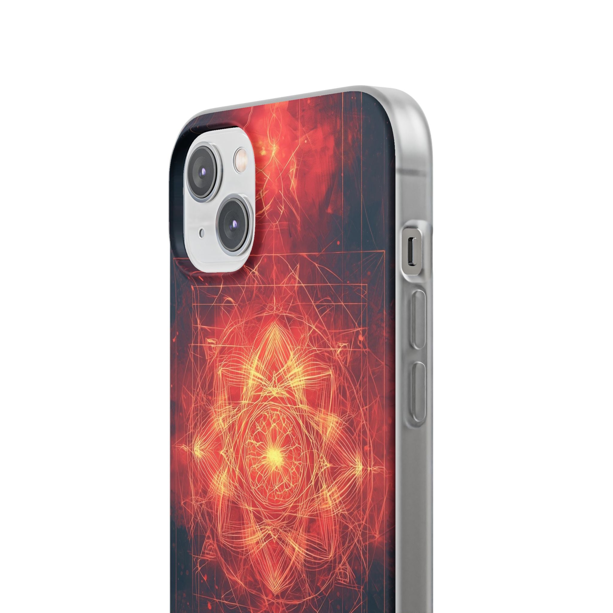 Radiant Mandala iPhone 14 Plus Case - Soft