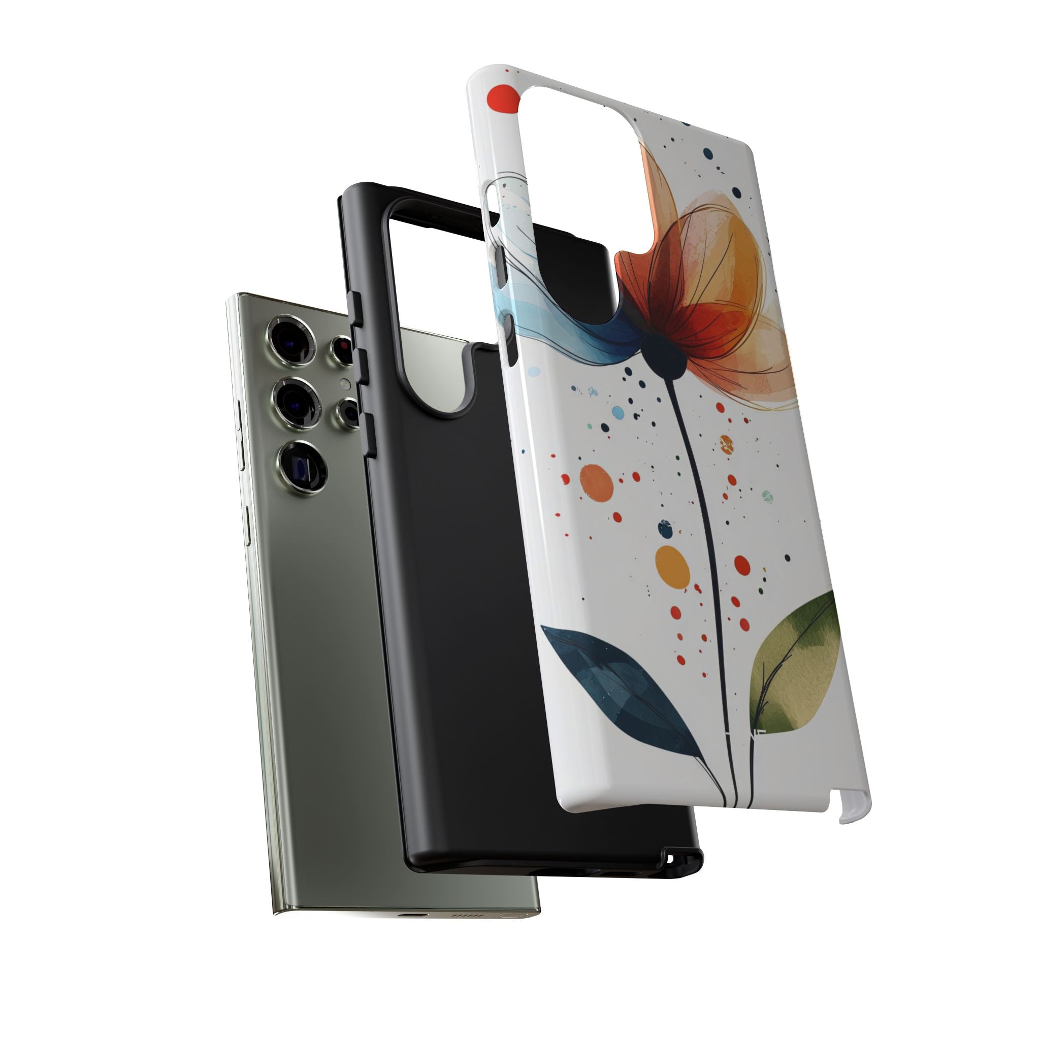 Vibrant Floral Blooms - Samsung Case