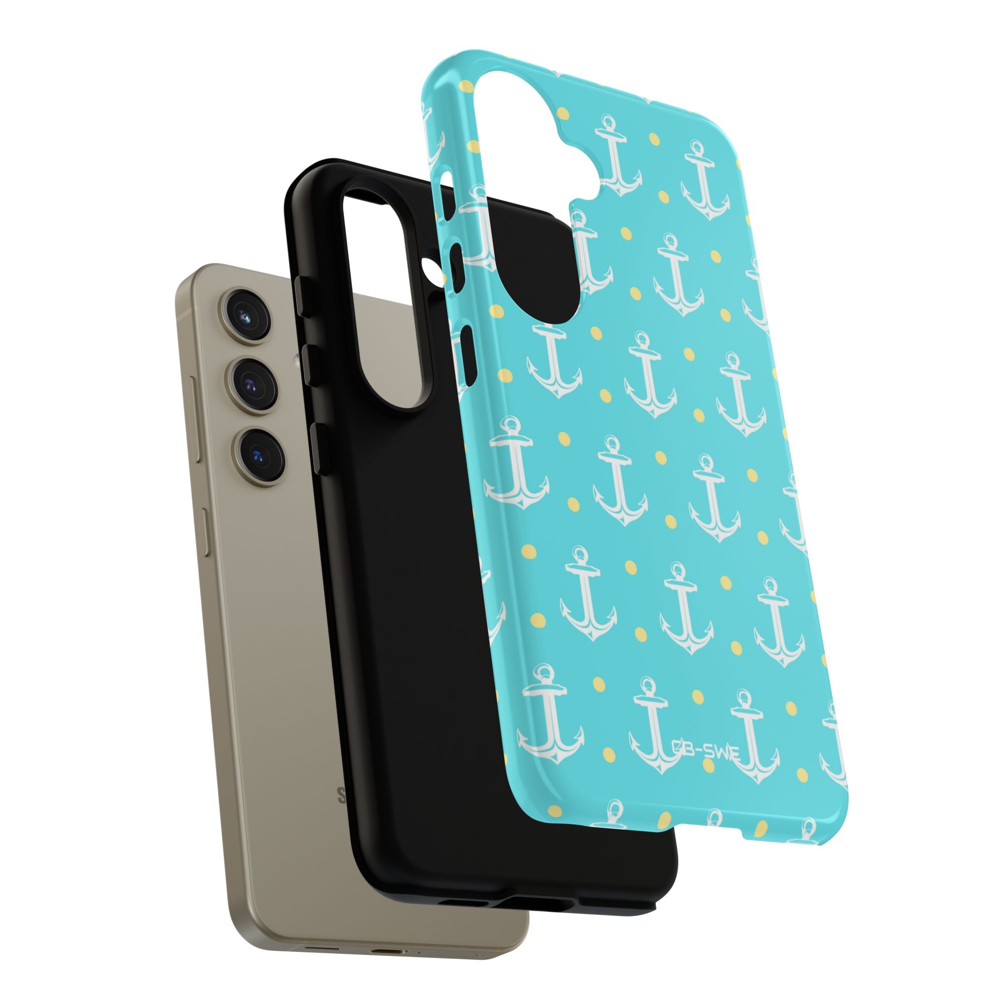 Nautical Anchors & Dots - Samsung Case