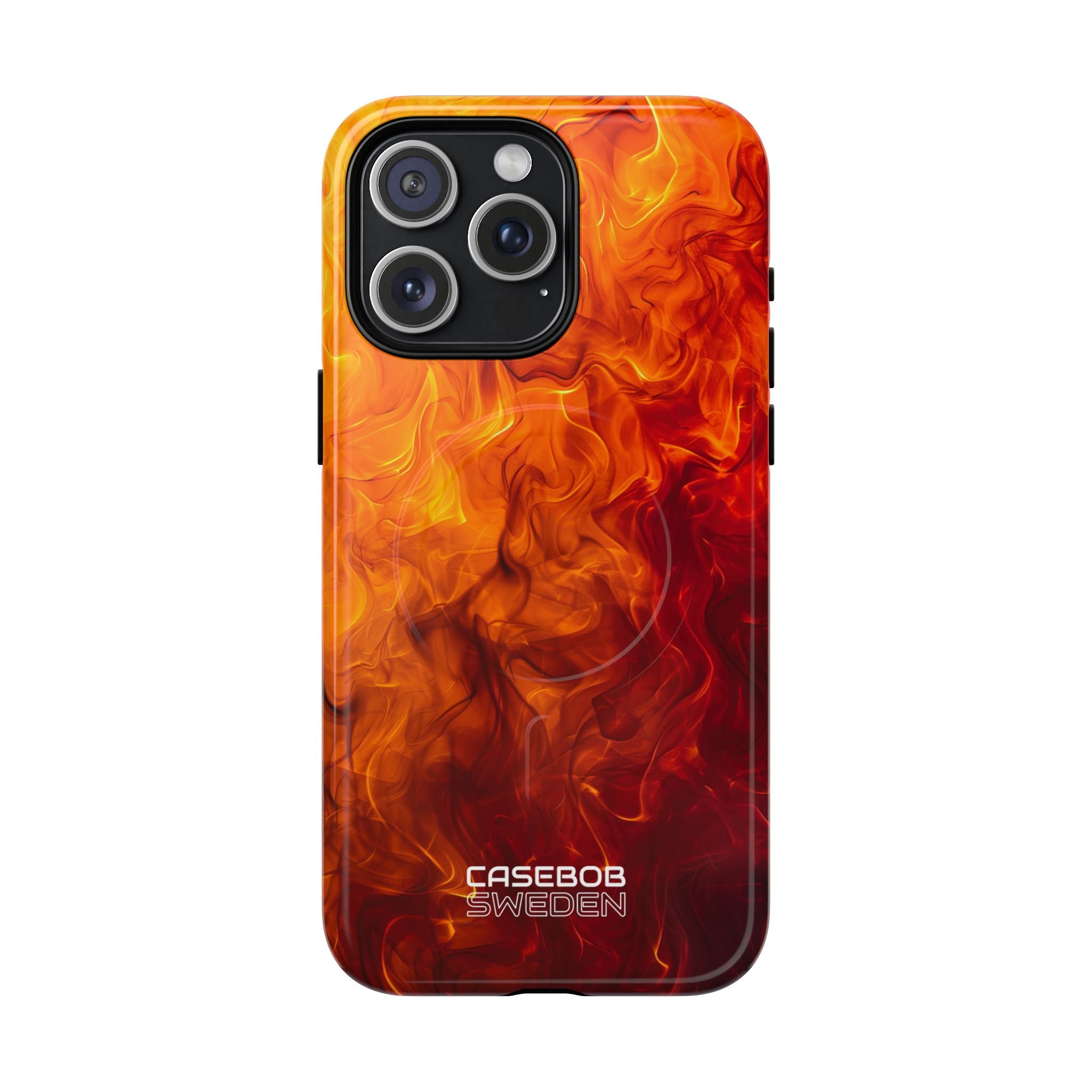 Flaming Energy Swirl iPhone 15 - Tough+