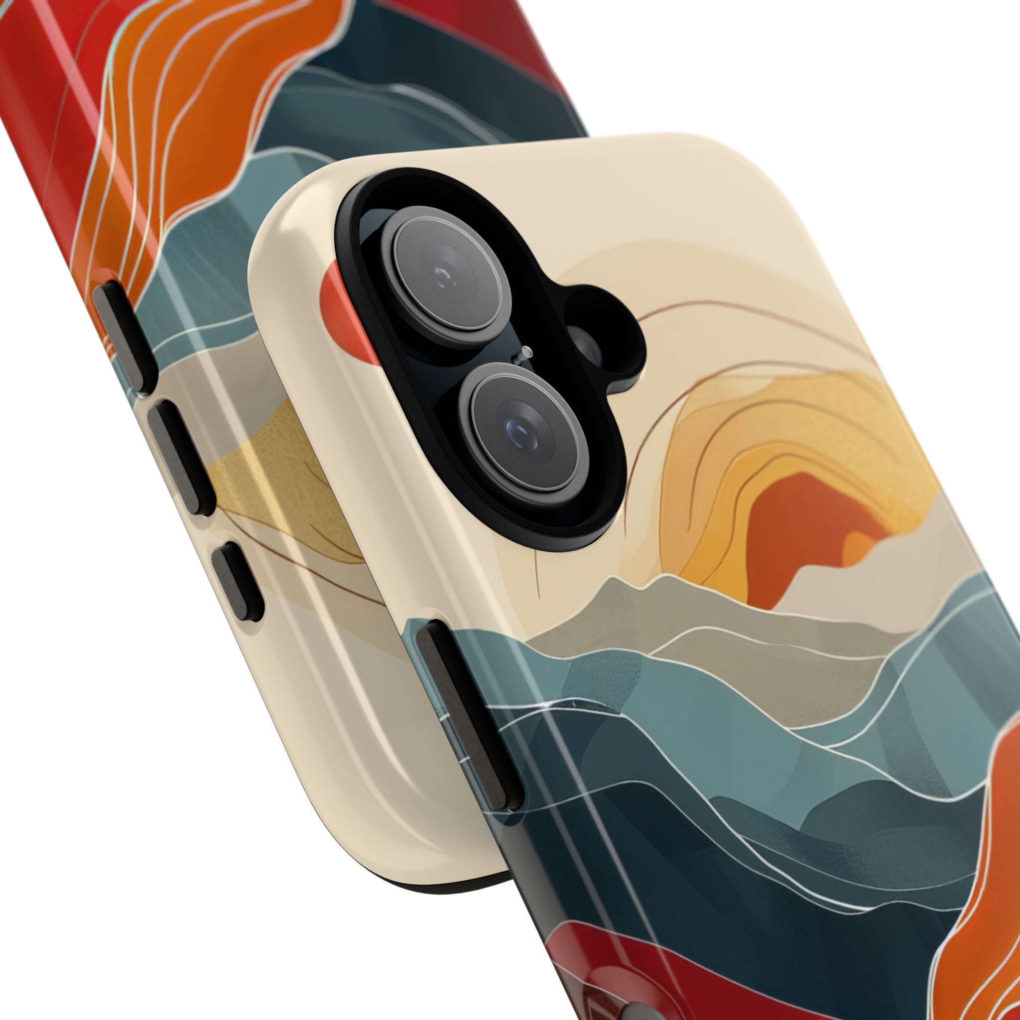 Sunlit Ridges iPhone 16 Plus Case - Tough