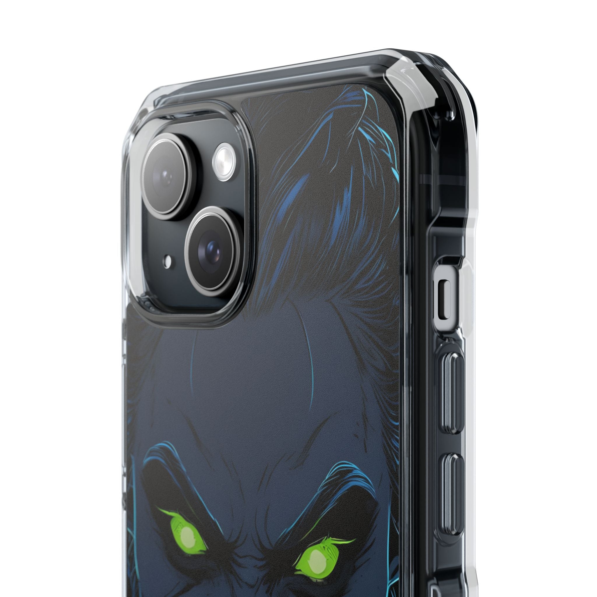 Glowing Eyes Dark Fiend iPhone Case - Impact