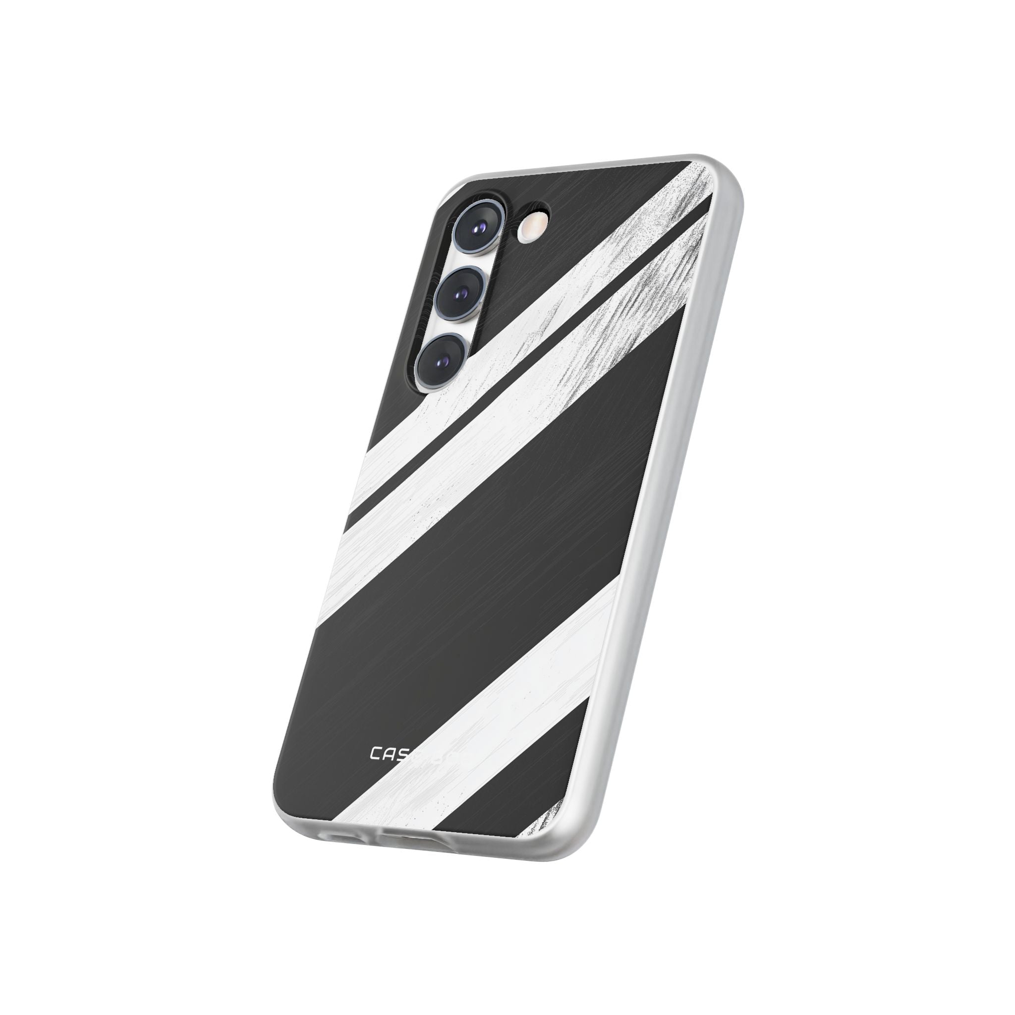 Distressed Stripe Motion Samsung S23 Case - Soft