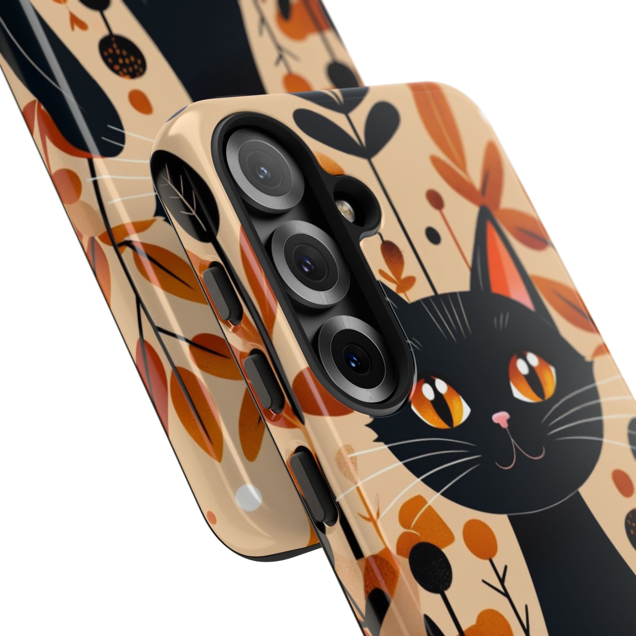 Autumnal Cat Whimsy - Samsung Case