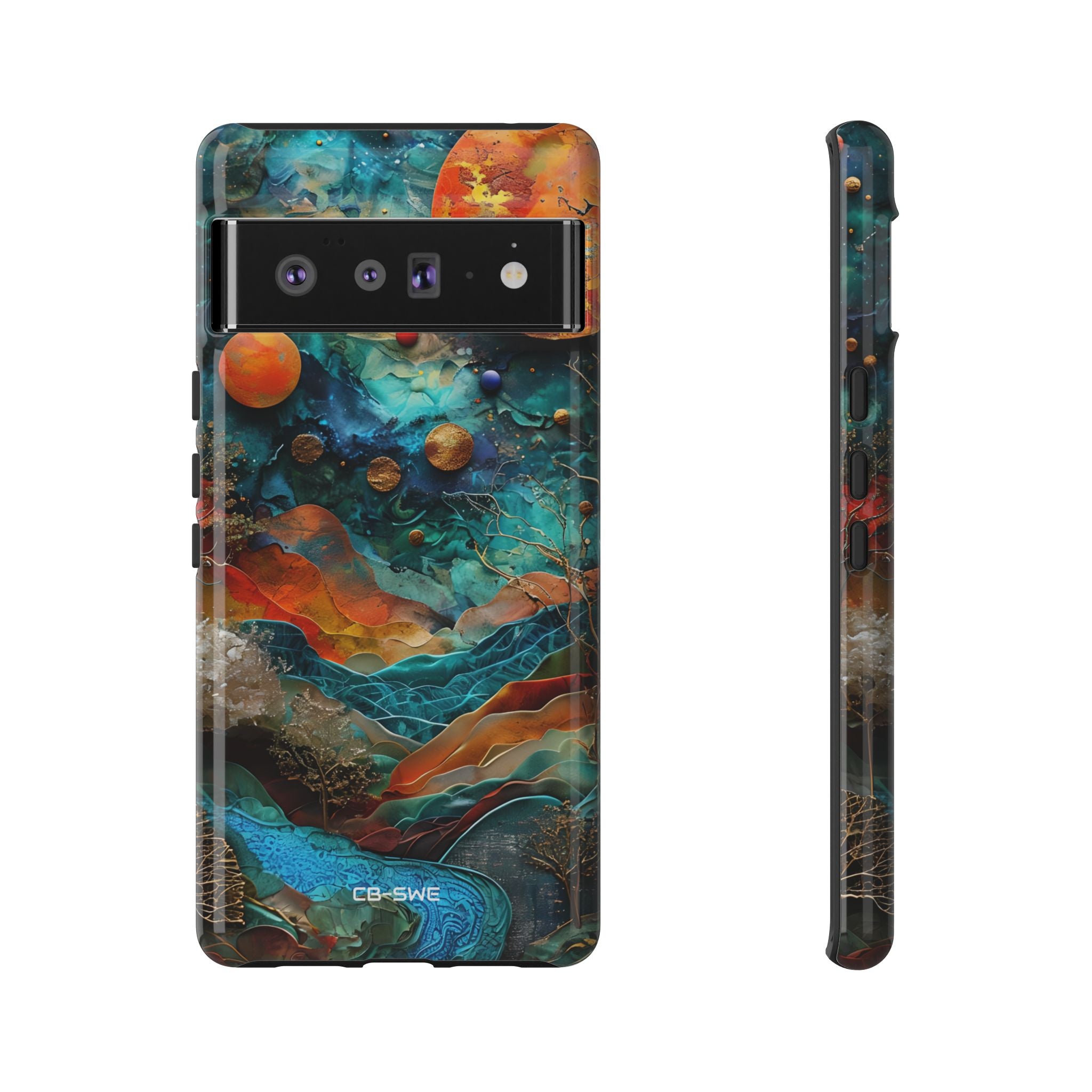 Celestial Wonders Unfold - Google Pixel Case