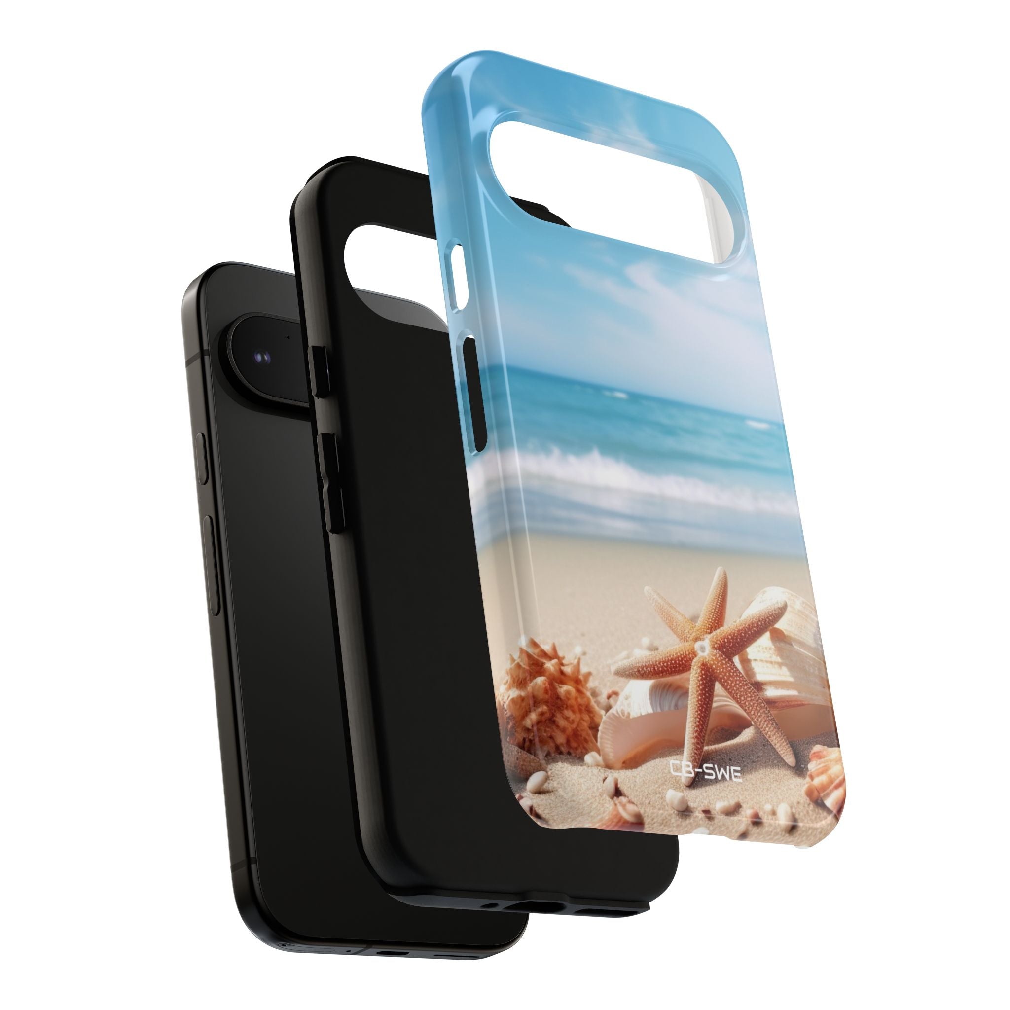 Shells Rest Beneath Waves - Google Pixel Case