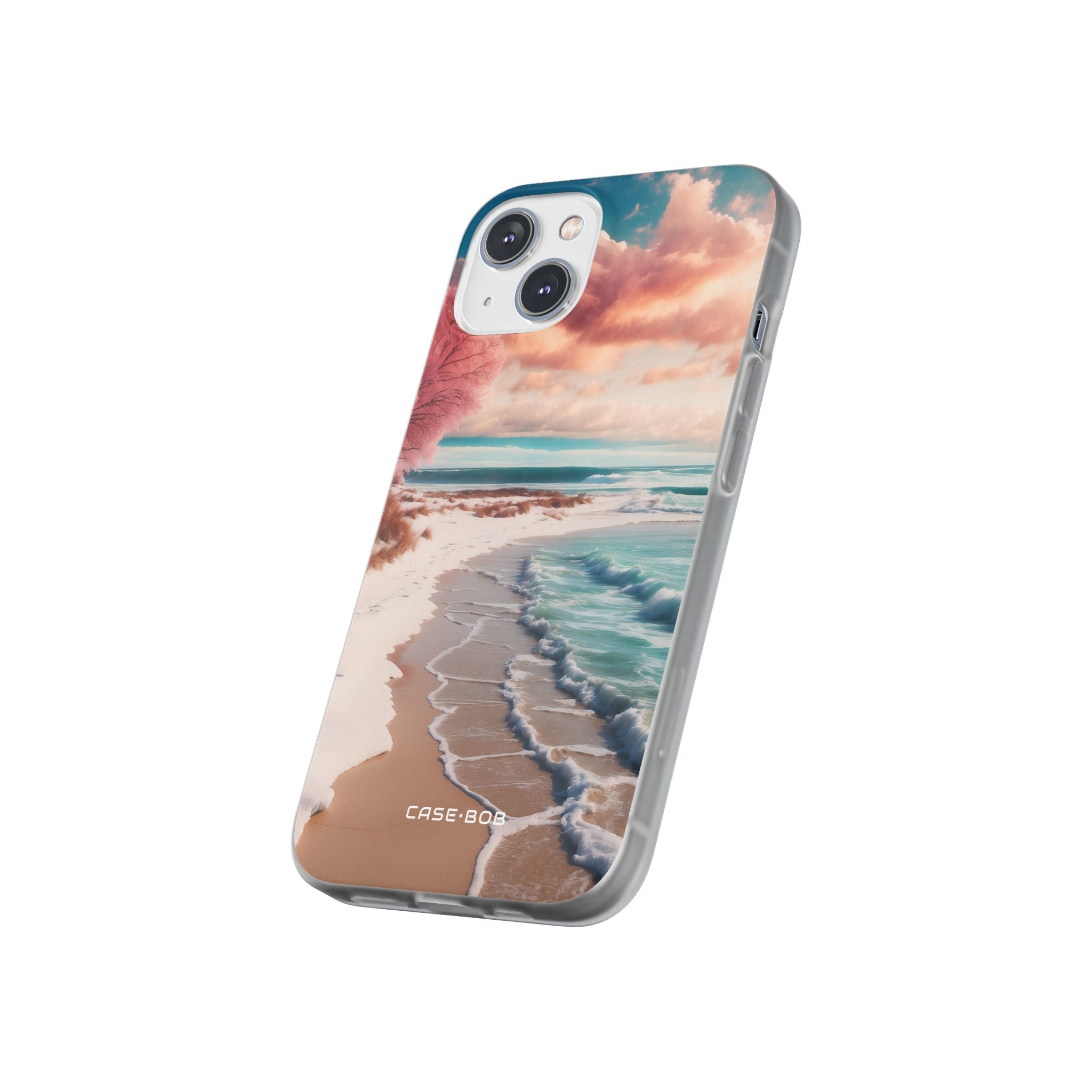 Pink Tree Breeze iPhone 14 Case - Soft