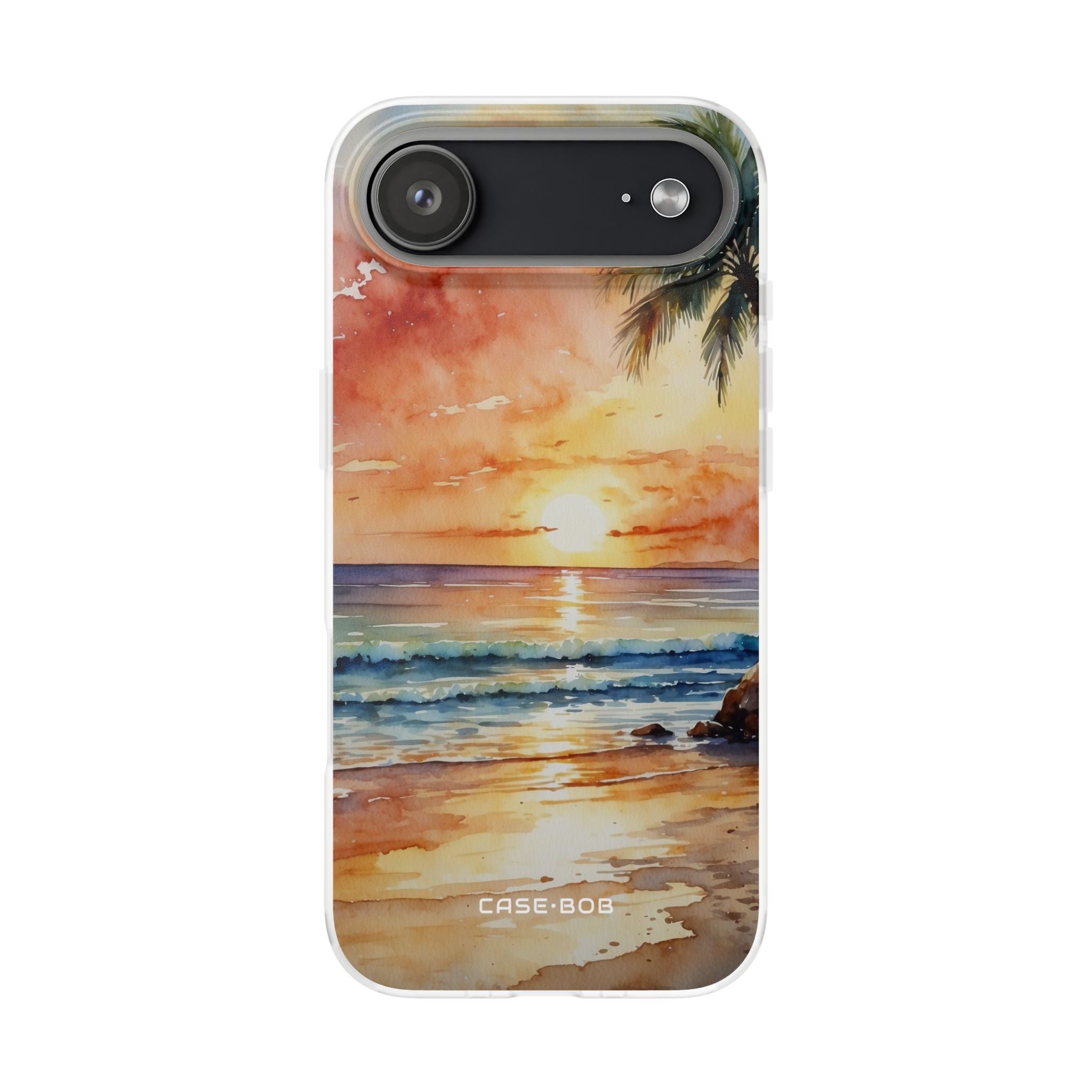 Sunset Palm iPhone 17 Air Case - Soft
