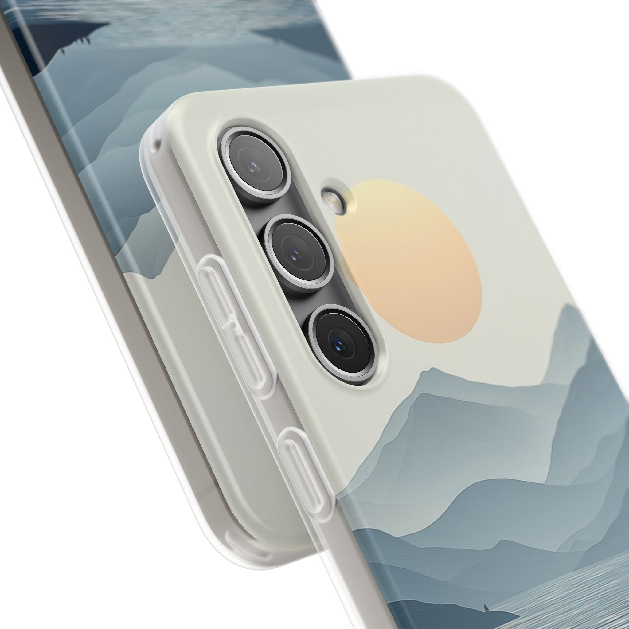 Golden Horizon Samsung S24 Case - Soft