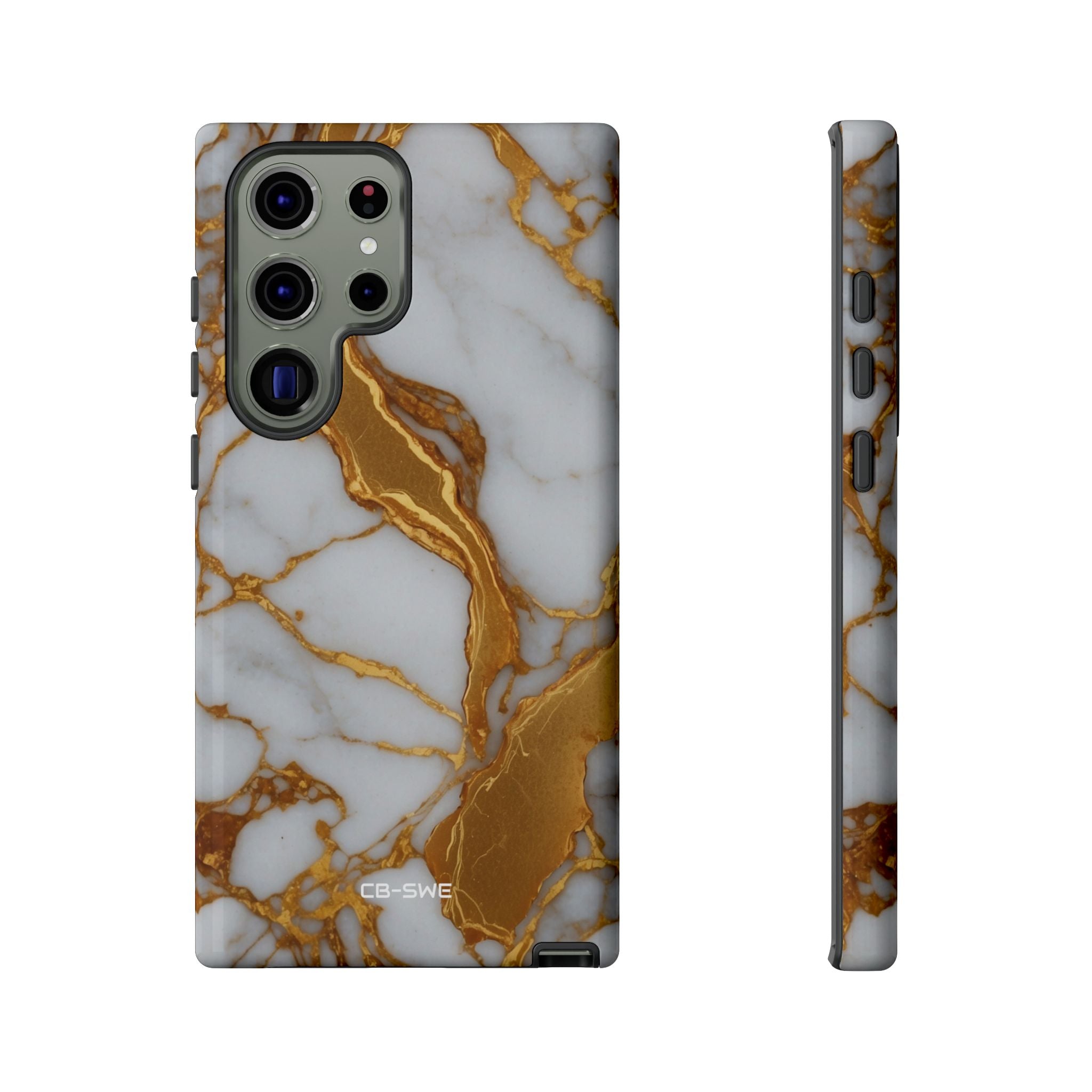 Golden Veins Flow - Samsung Case