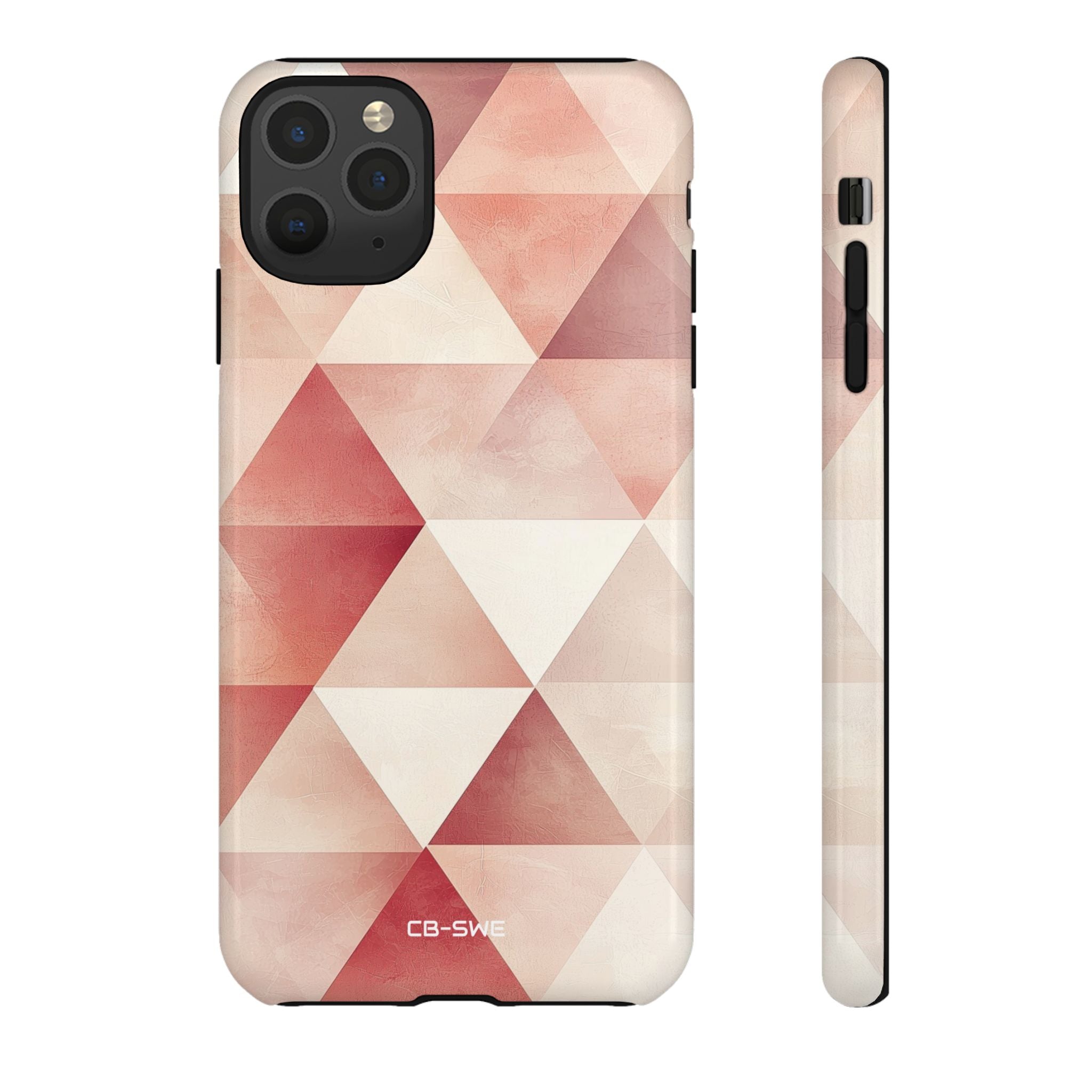 Triangular Shapes Flow - iPhone Case