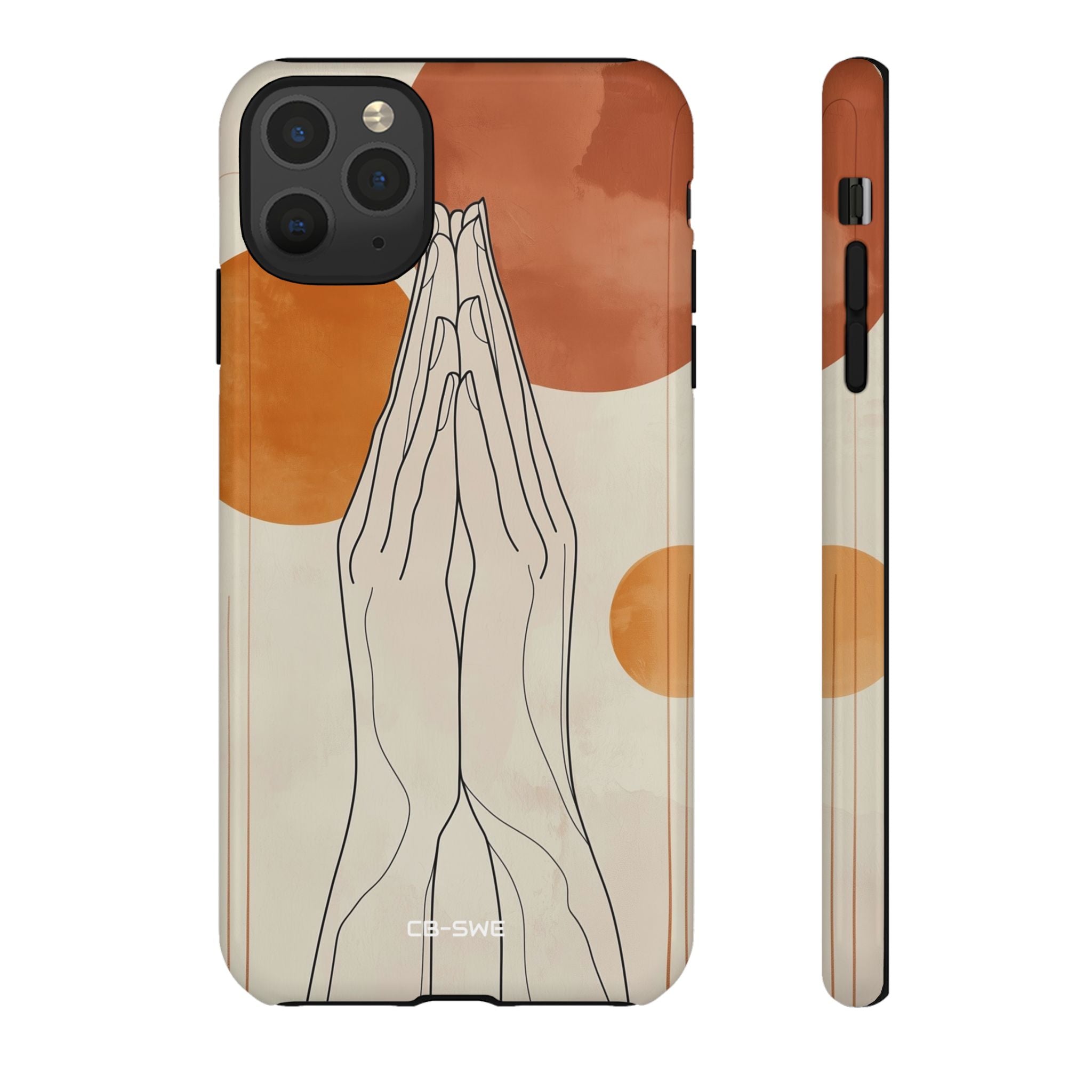 Prayers Encircle Hands - iPhone Case