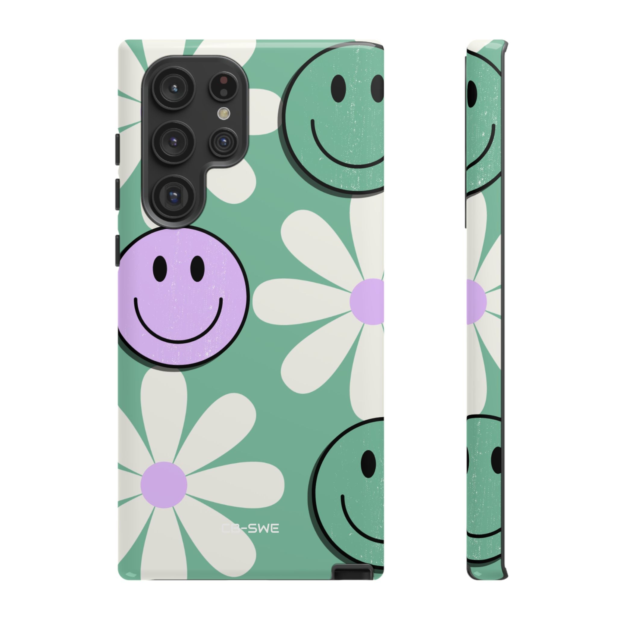 Playful Retro Blooms - Samsung Case