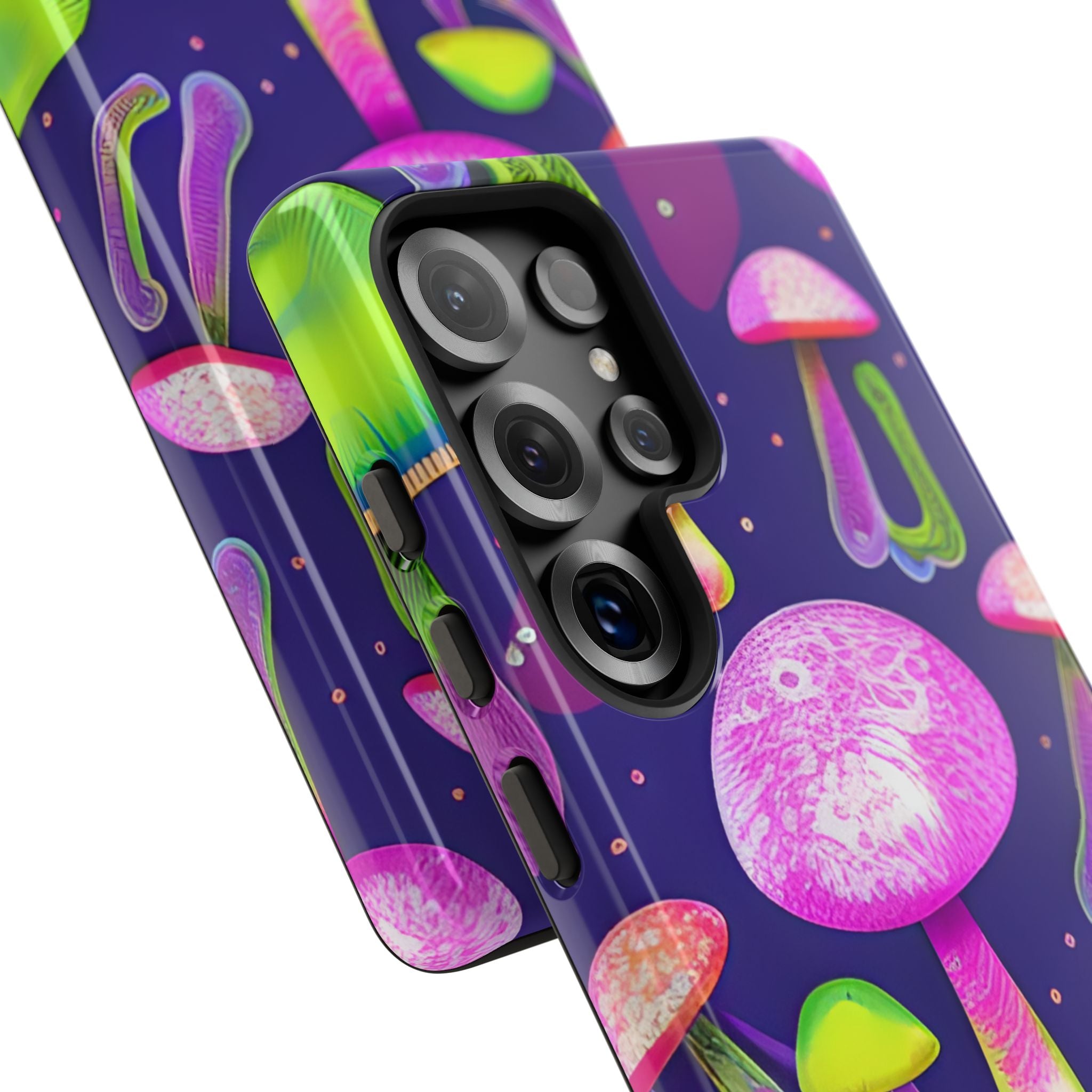 Neon Mushroom Dreams - Samsung Case