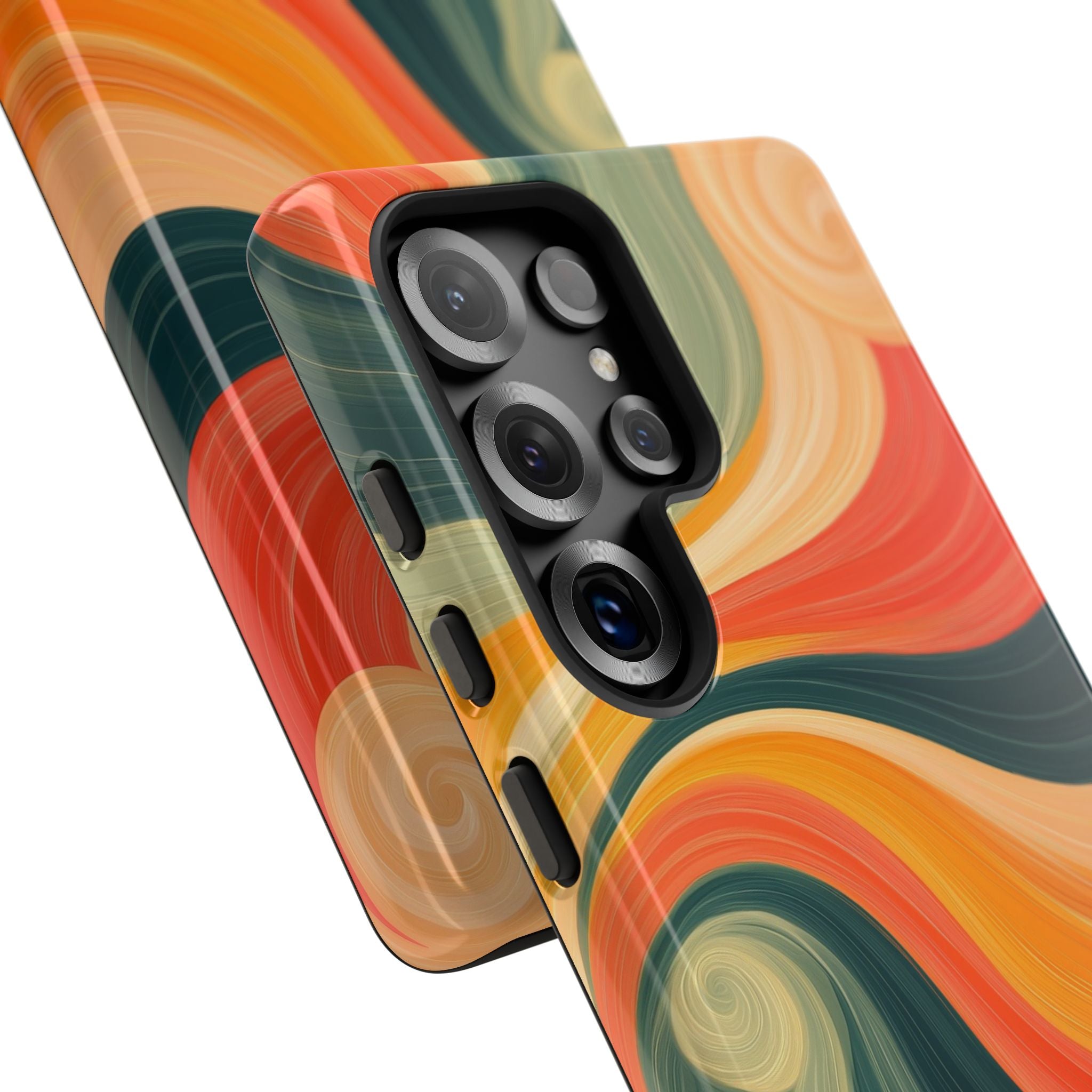 Swirling Ember Samsung S25 Ultra Case - Tough