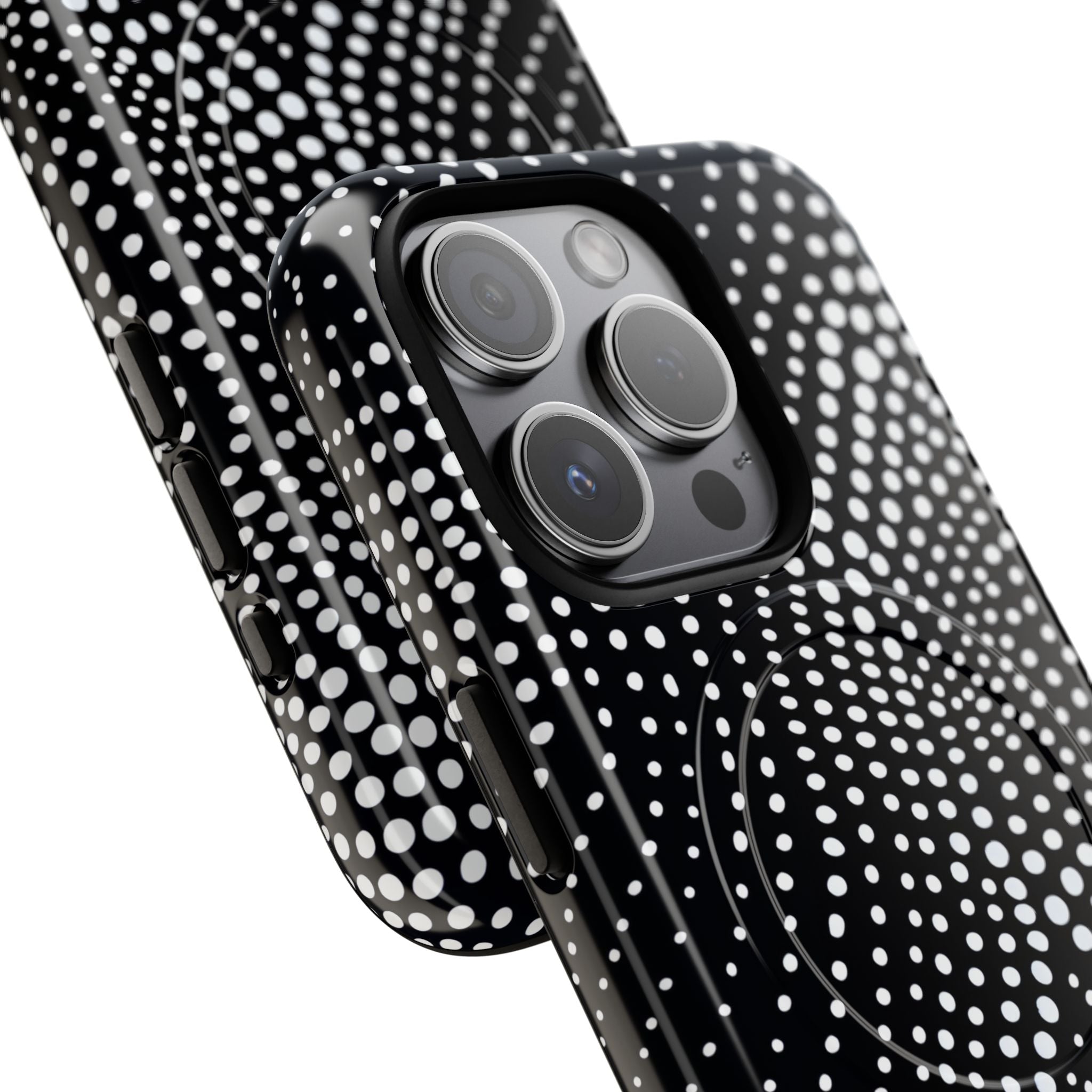 Waves of Dots iPhone 15 - Tough+