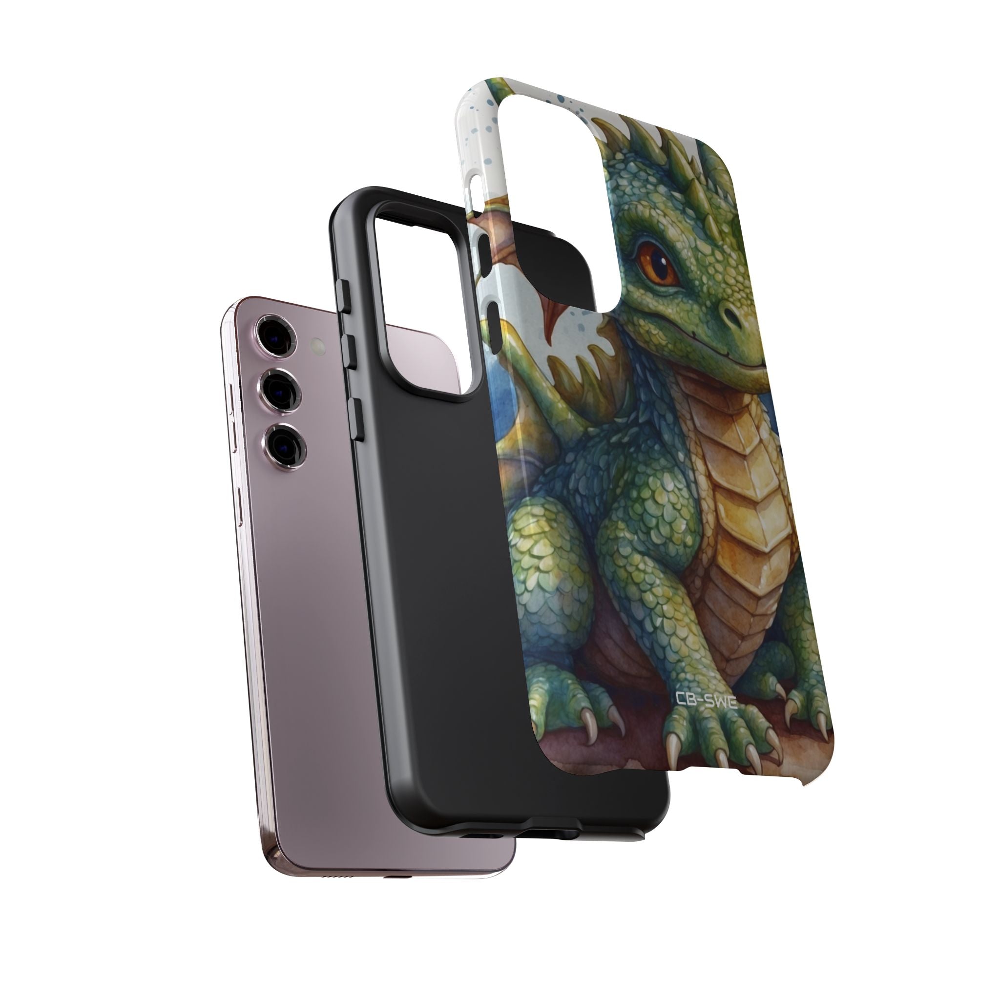Green Dragon Smiles - Samsung Case