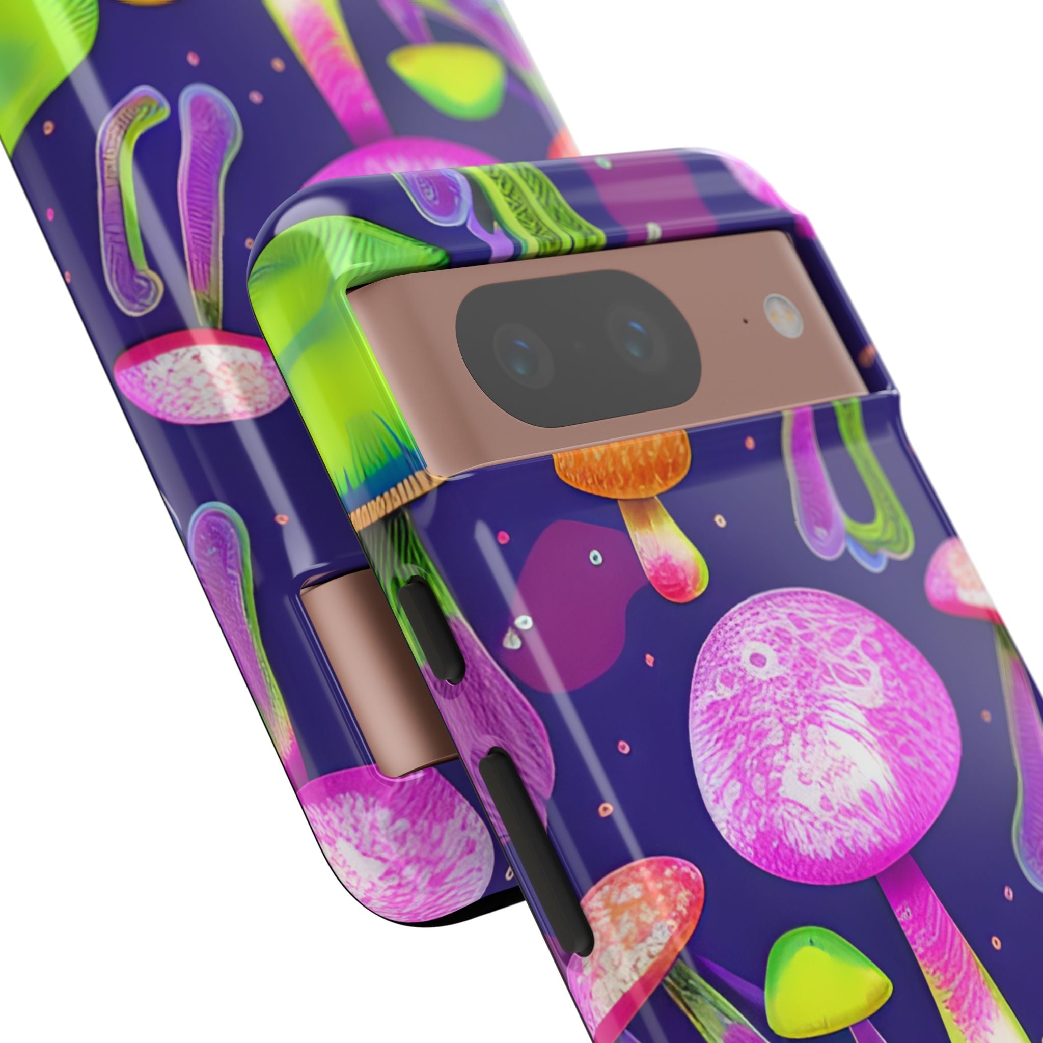 Neon Mushroom Dreams - Google Pixel Case