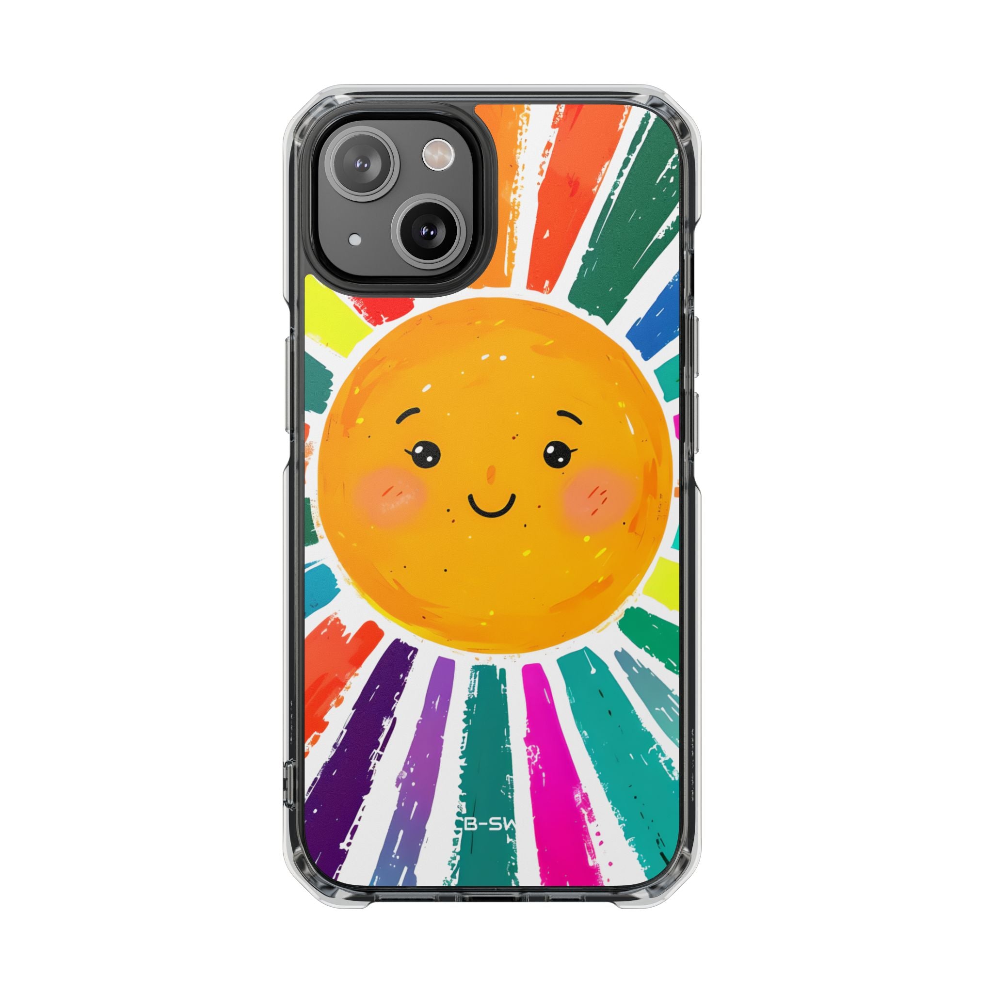 Radiant Smiling Sun iPhone Case - Impact