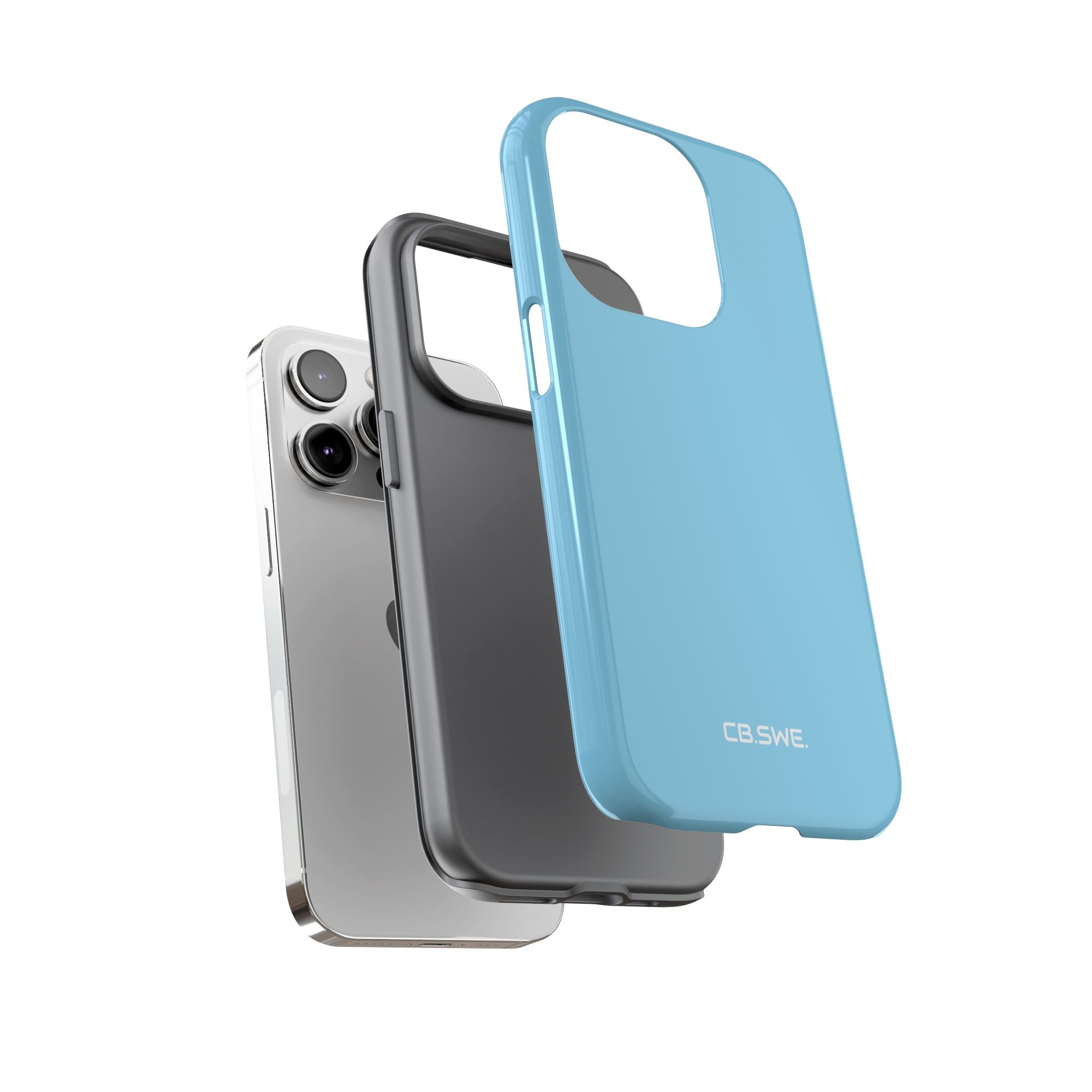 Sky Blue iPhone Case - Tough