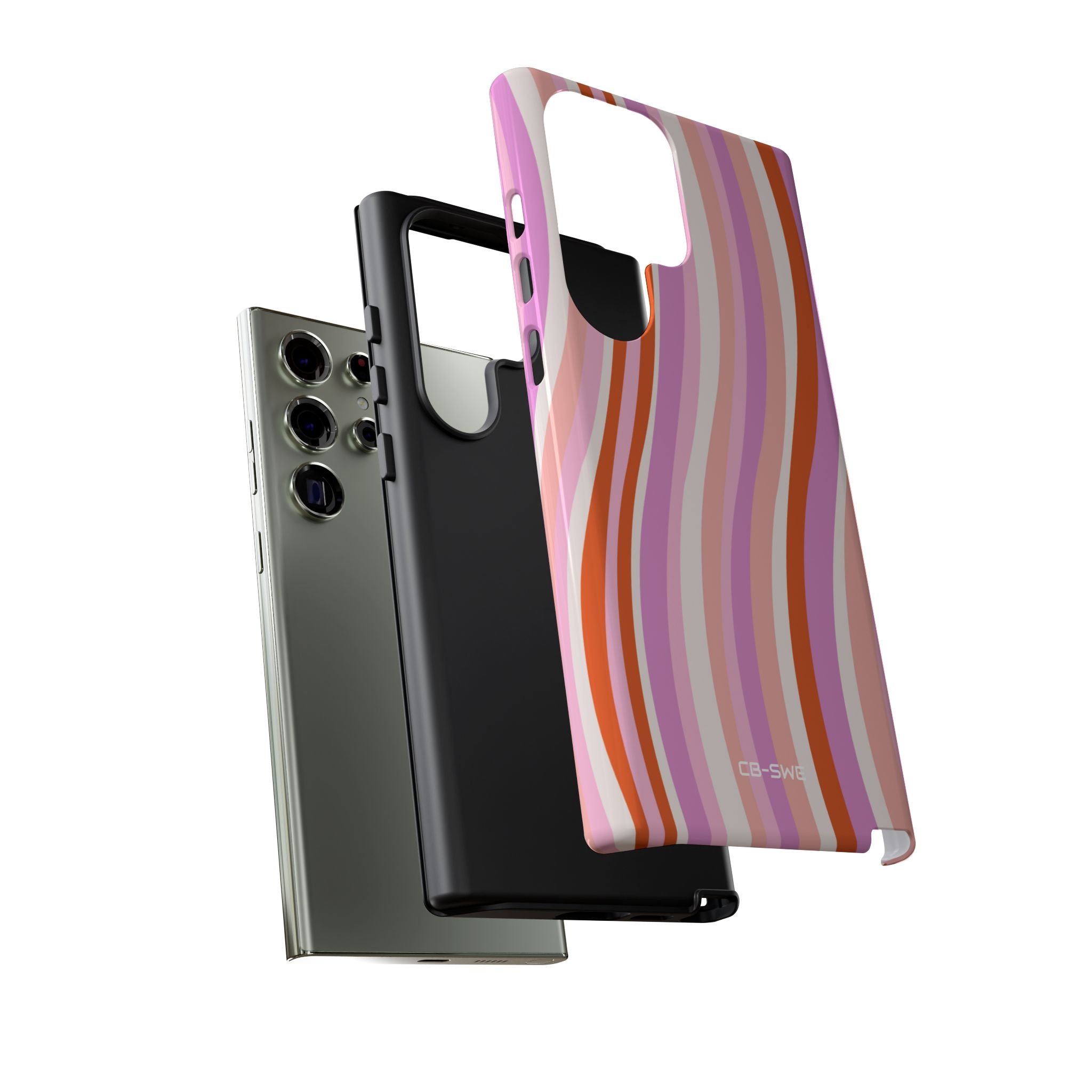 Vibrant Wave Symphony - Samsung Case