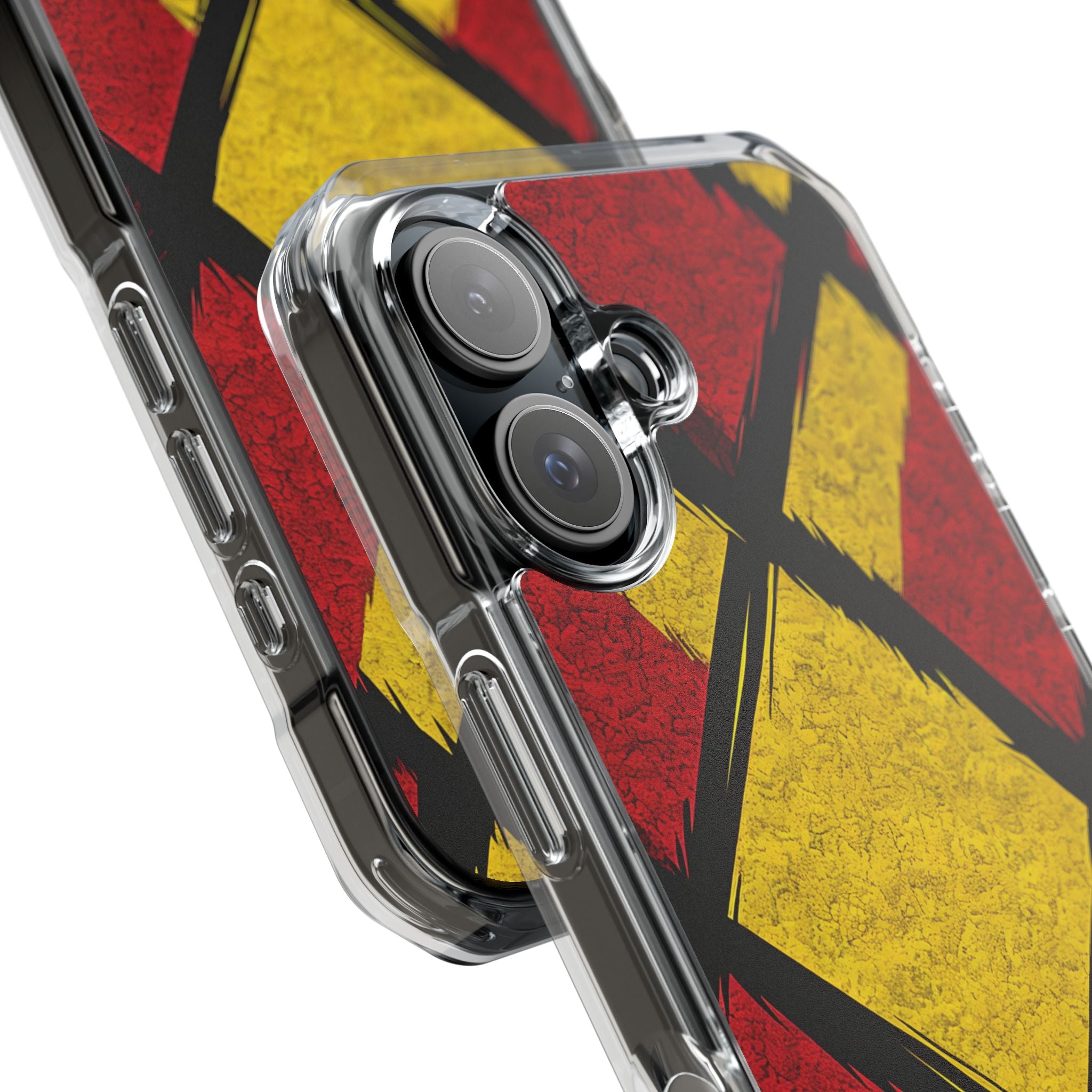 Dynamic Geometric Energy iPhone Case - Impact
